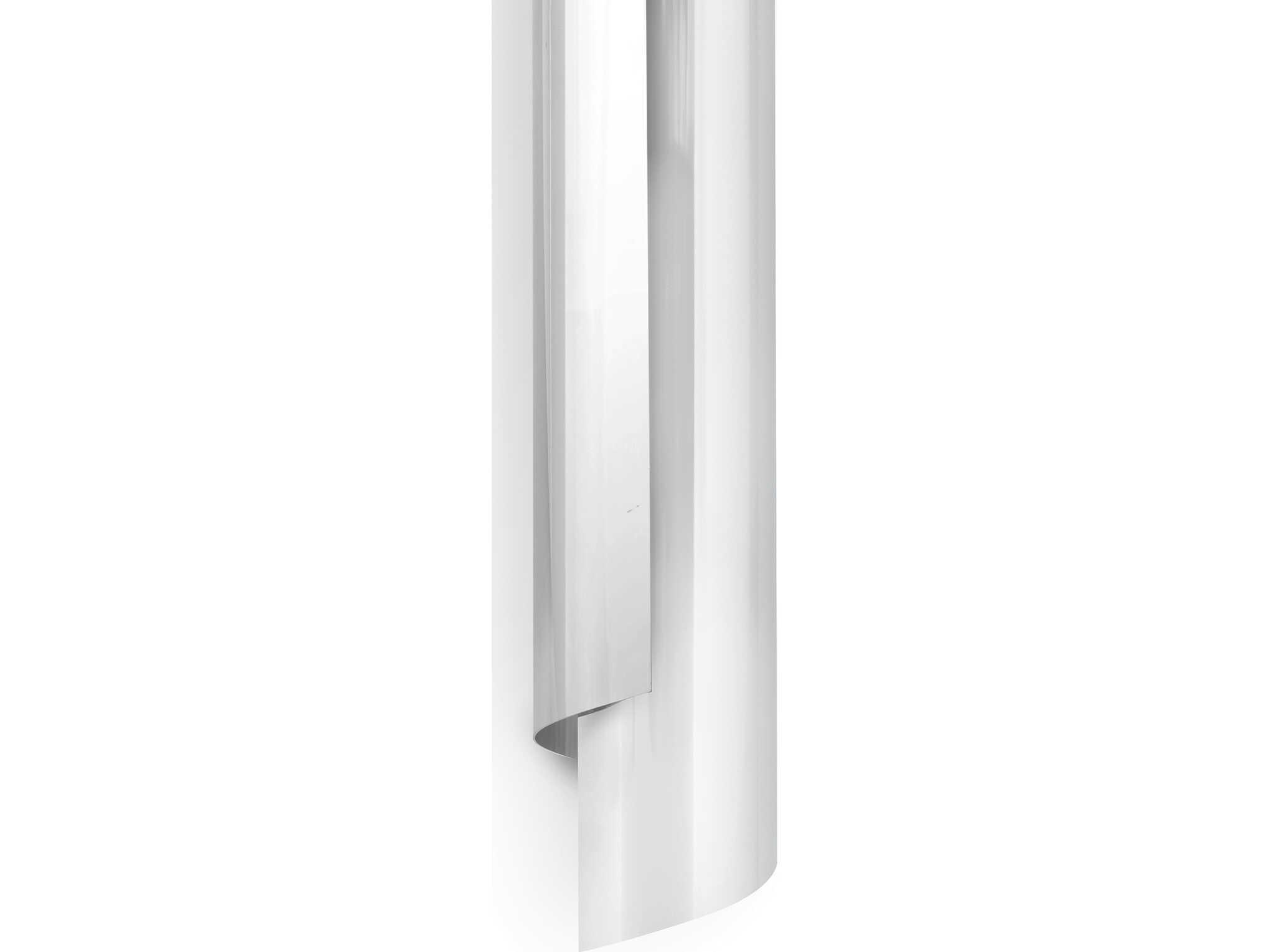 Regina Andrew Flute 2-Light Polished Nickel Wall Sconce