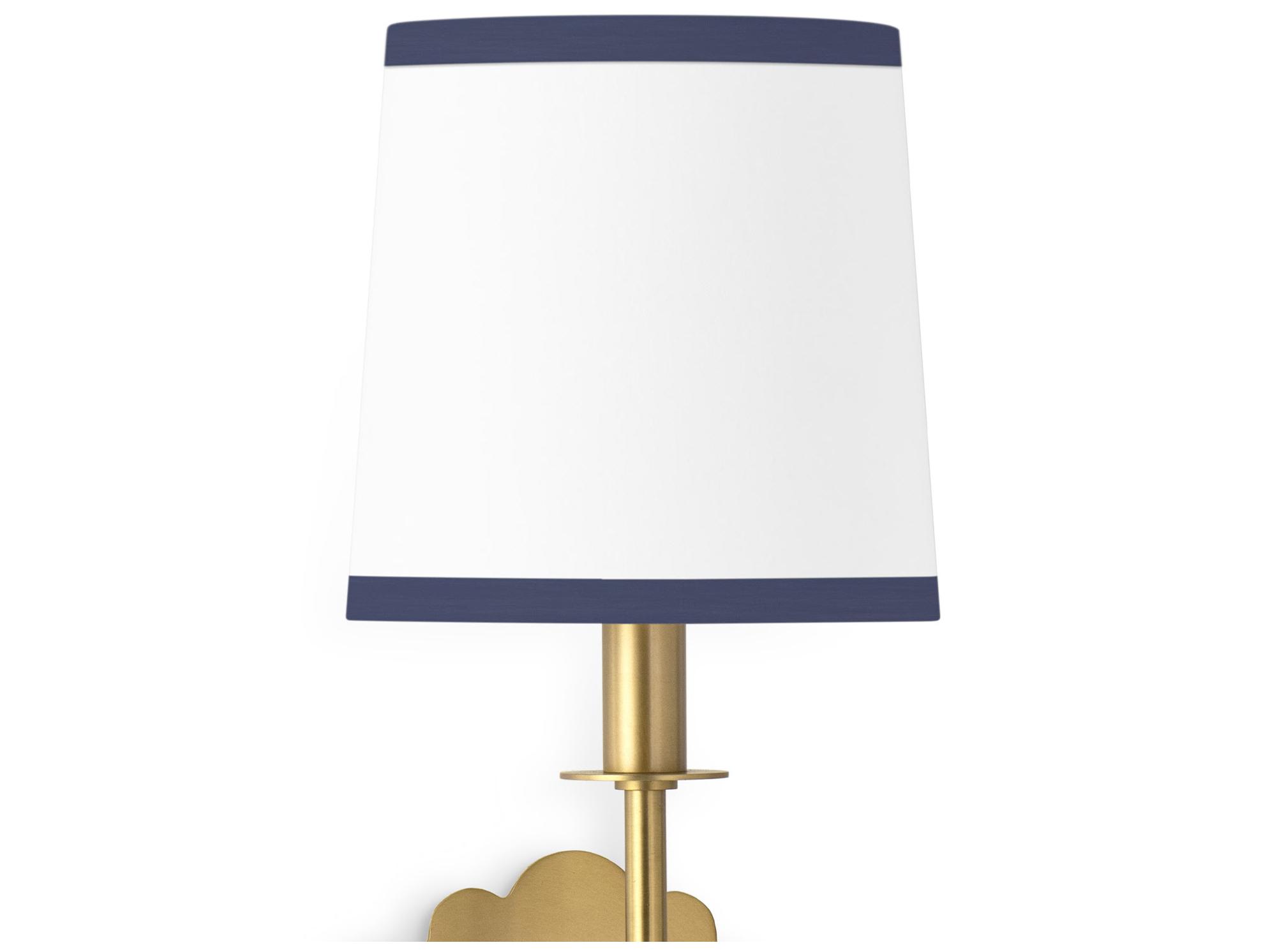 Regina Andrew Daisy 1-Light Natural Brass Wall Sconce