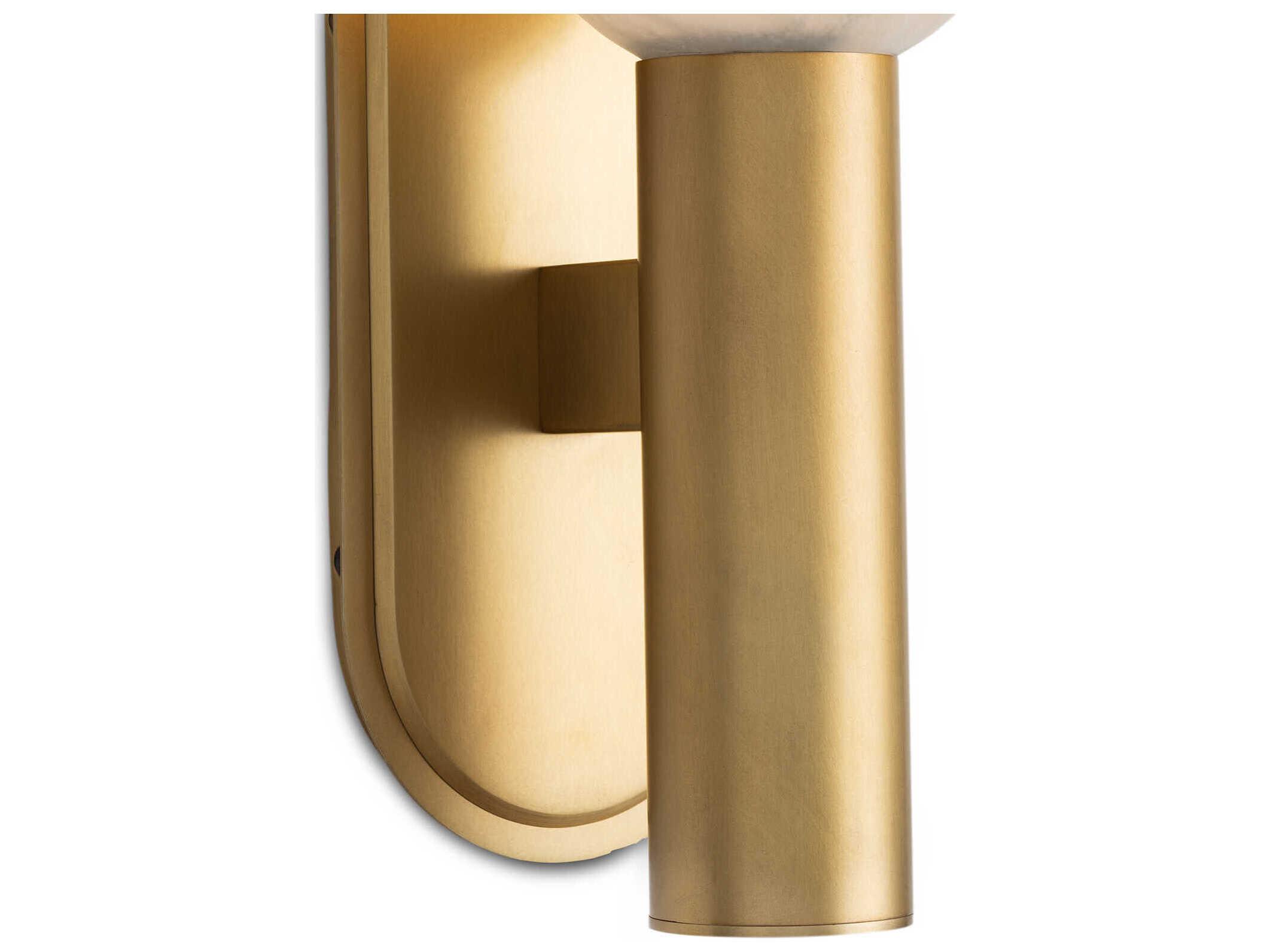 Regina Andrew Dion 1-Light Natural Brass Wall Sconce