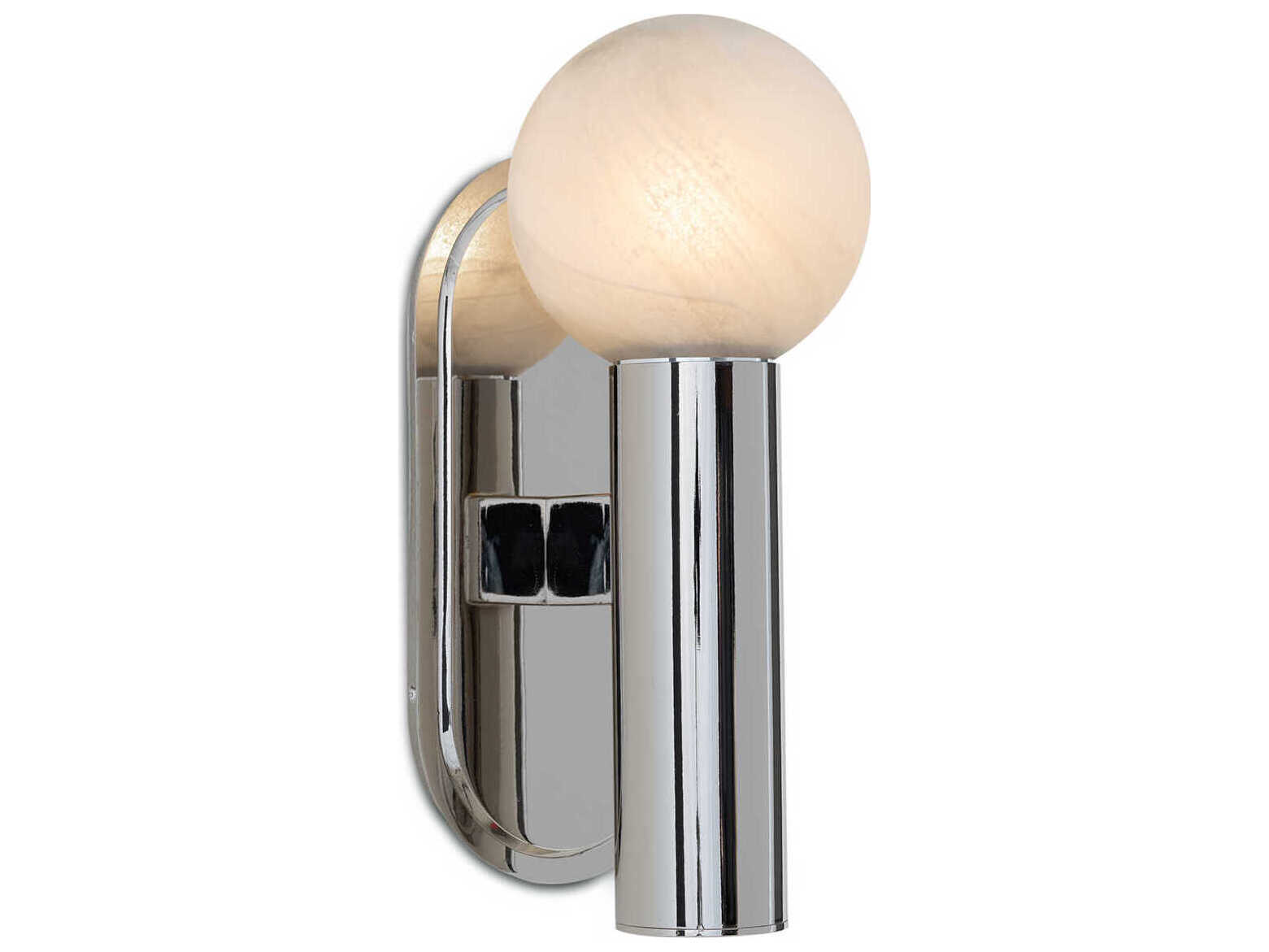 Regina Andrew Dion 1-Light Polished Nickel Wall Sconce