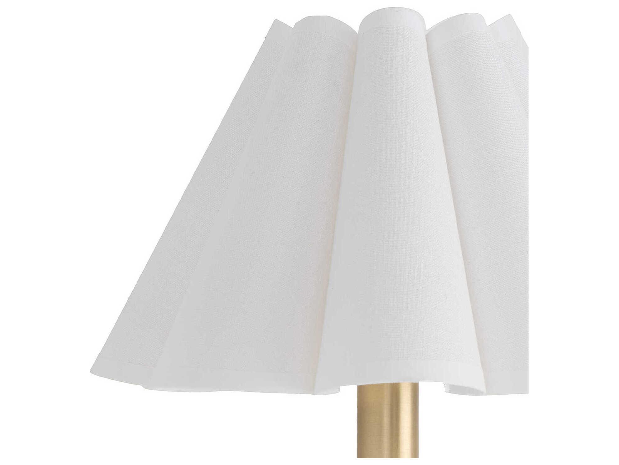 Regina Andrew Polly 1-Light Natural Brass Wall Sconce