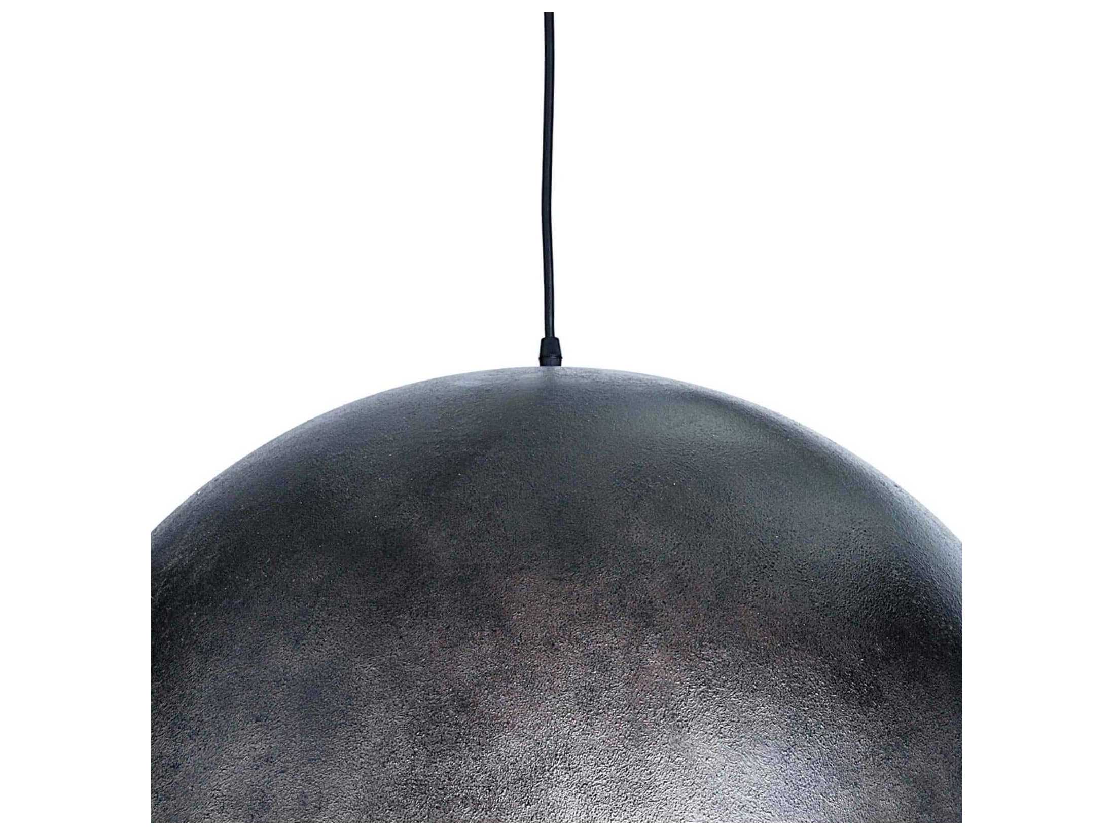 Regina Andrew Sigmund 1-Light Black & Gold Bowl Linear Pendant