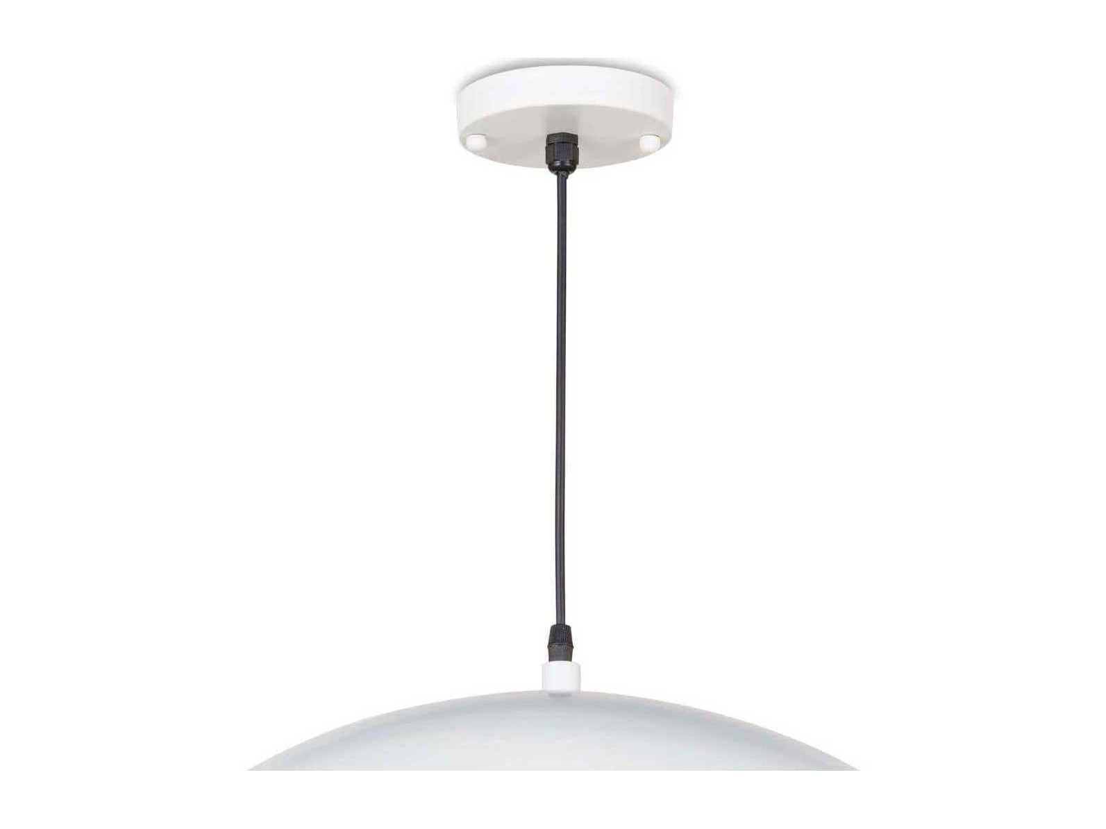 Regina Andrew Sigmund 1-Light White & Gold Bowl Linear Pendant