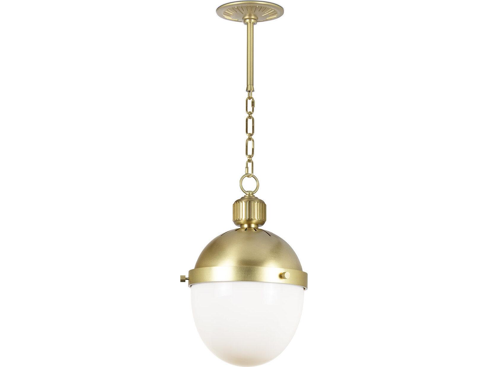 Regina Andrew Otis 1-Light Natural Brass Mini Pendant