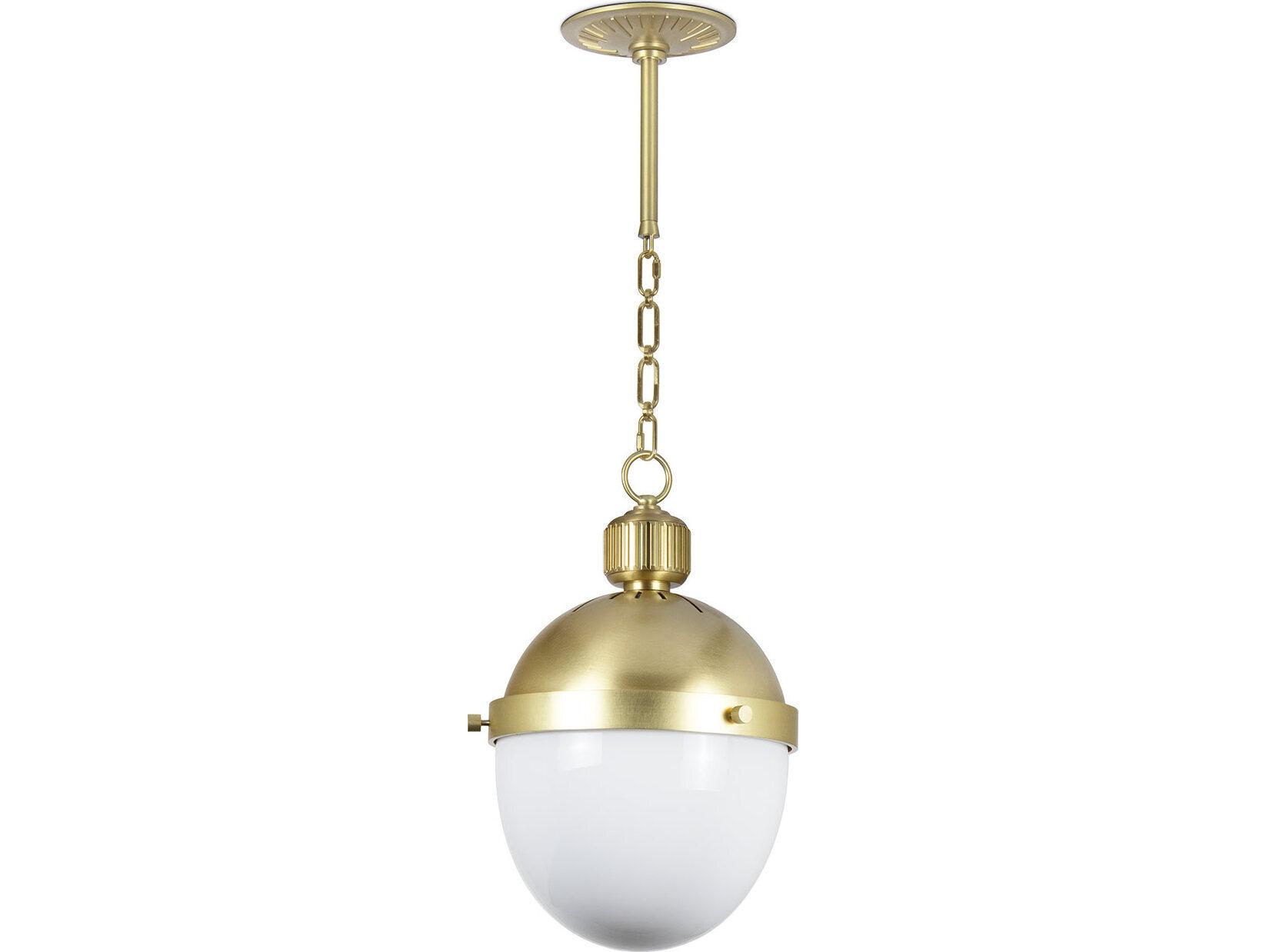 Regina Andrew Otis 1-Light Natural Brass Mini Pendant
