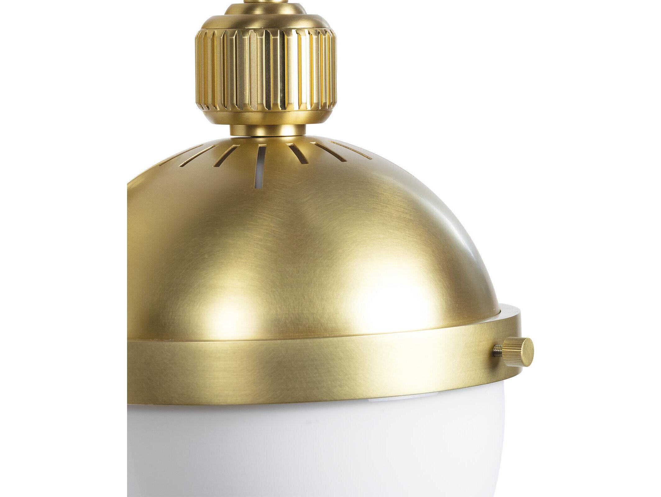 Regina Andrew Otis 1-Light Natural Brass Mini Pendant