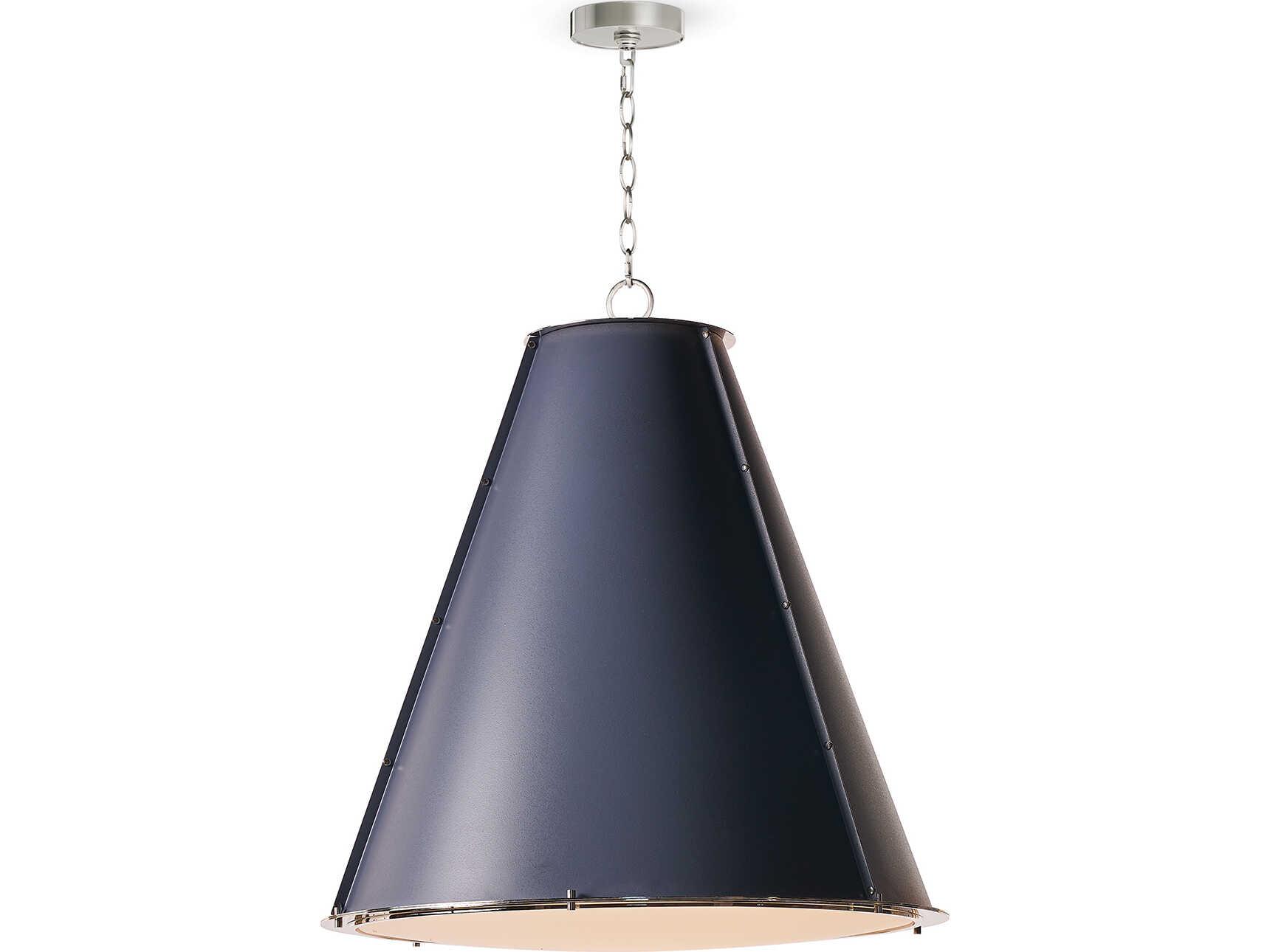 Regina Andrew French Maid 3-Light Blue Pendant