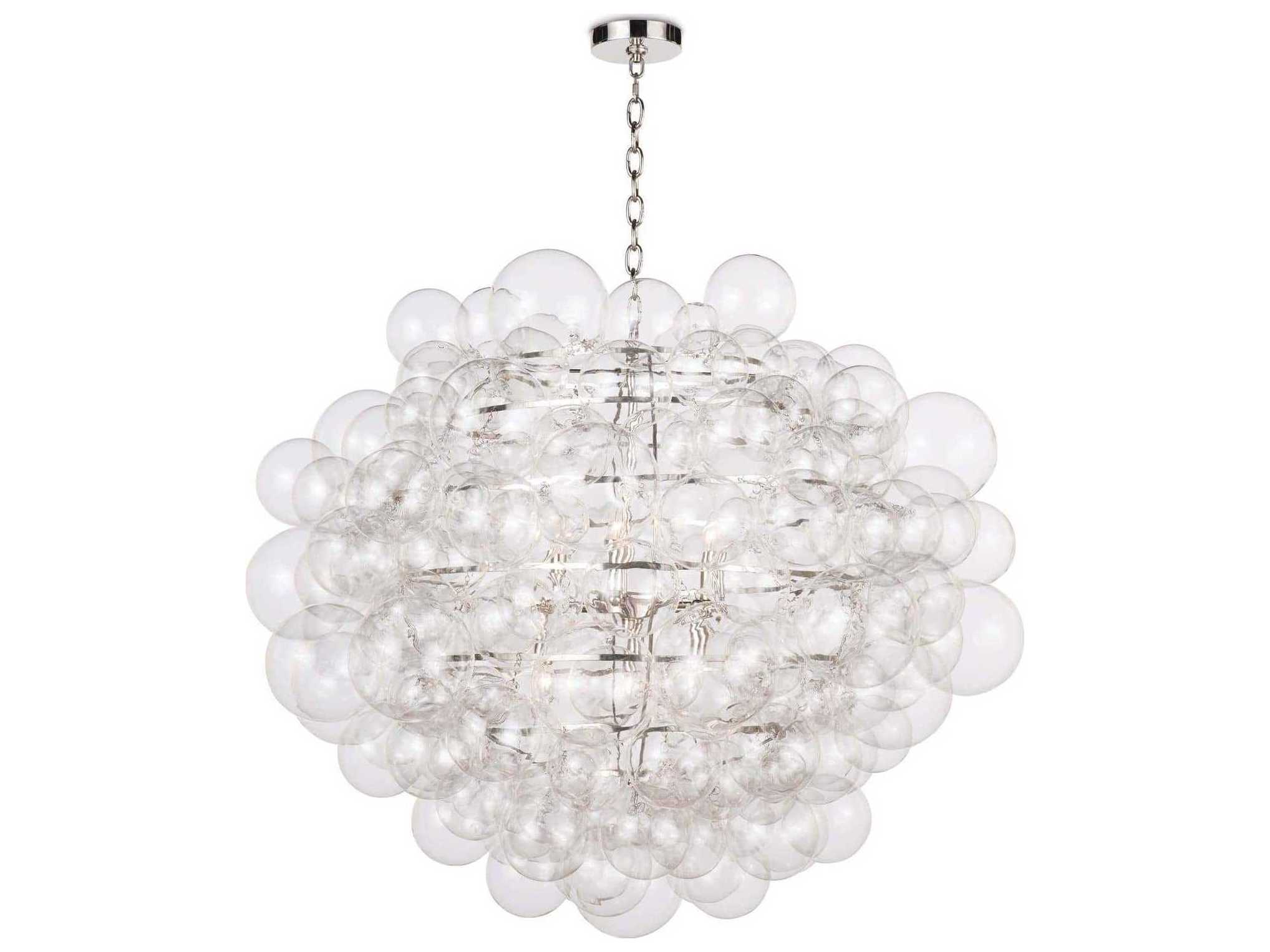 Regina Andrew 6-Light Clear Glass Globe Chandelier