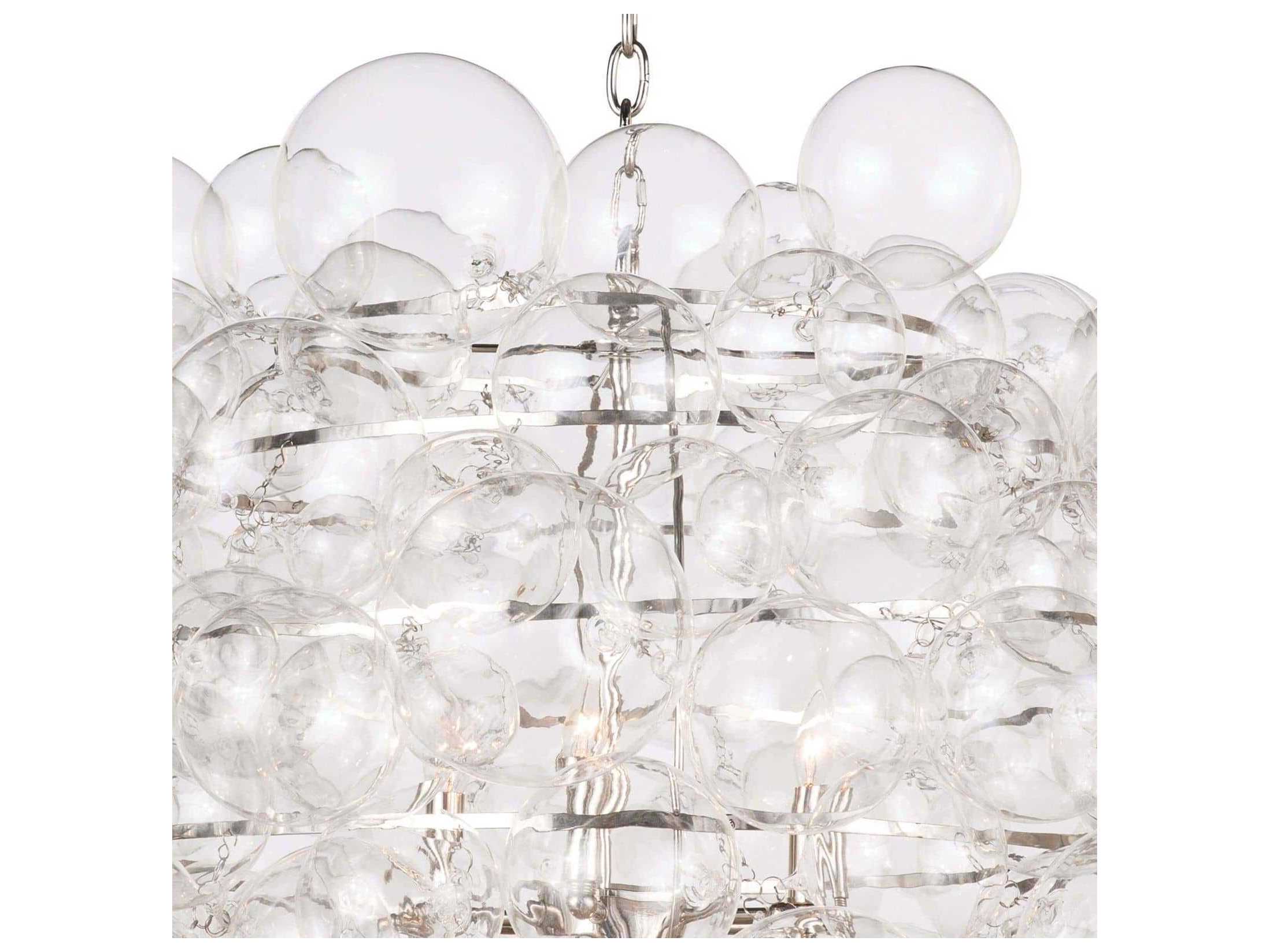 Regina Andrew 6-Light Clear Glass Globe Chandelier