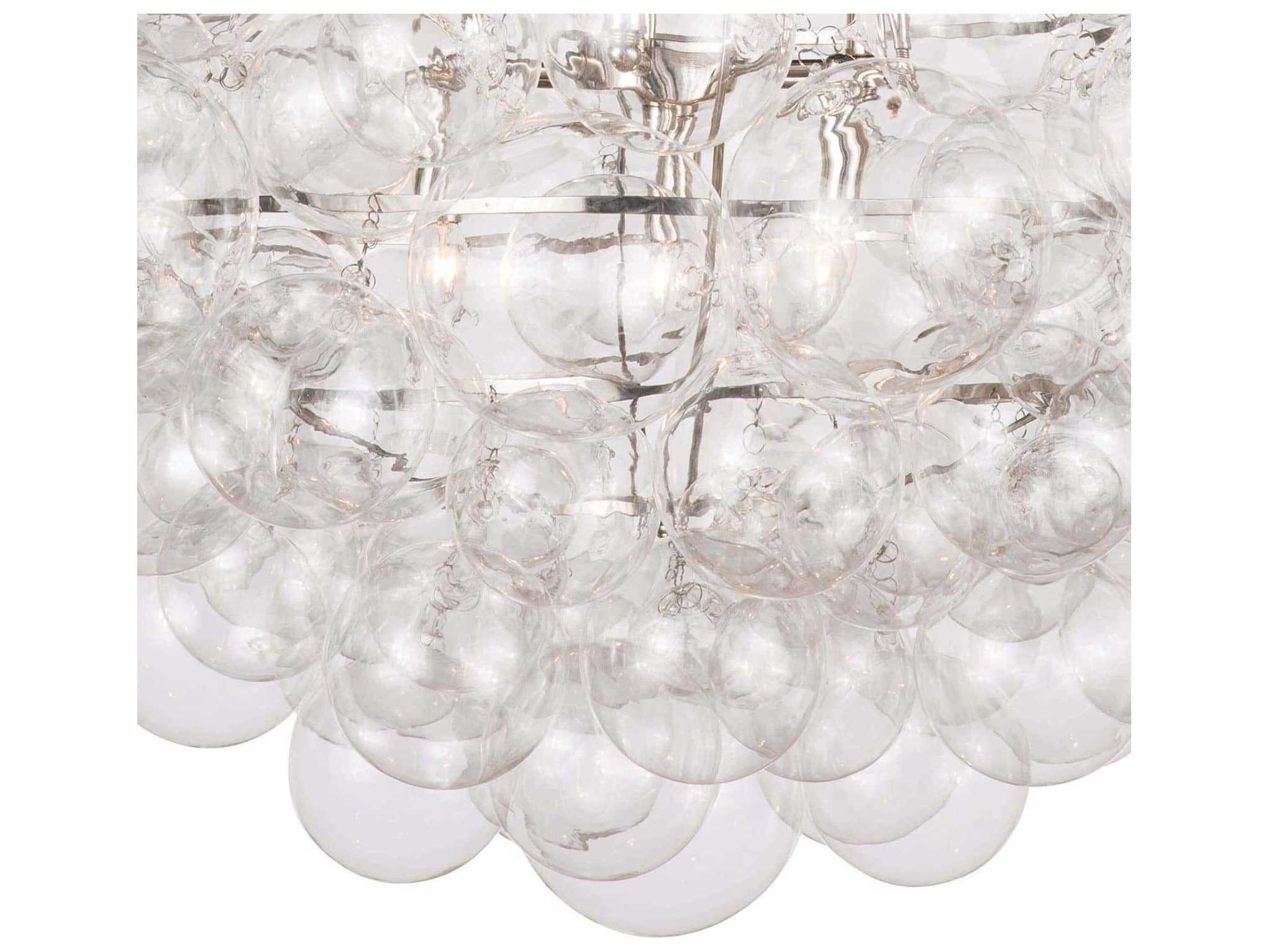 Regina Andrew 6-Light Clear Glass Globe Chandelier