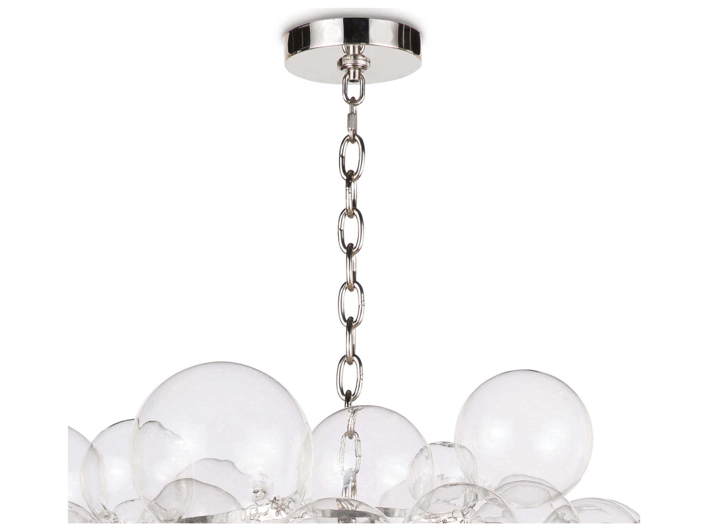 Regina Andrew 6-Light Clear Glass Globe Chandelier
