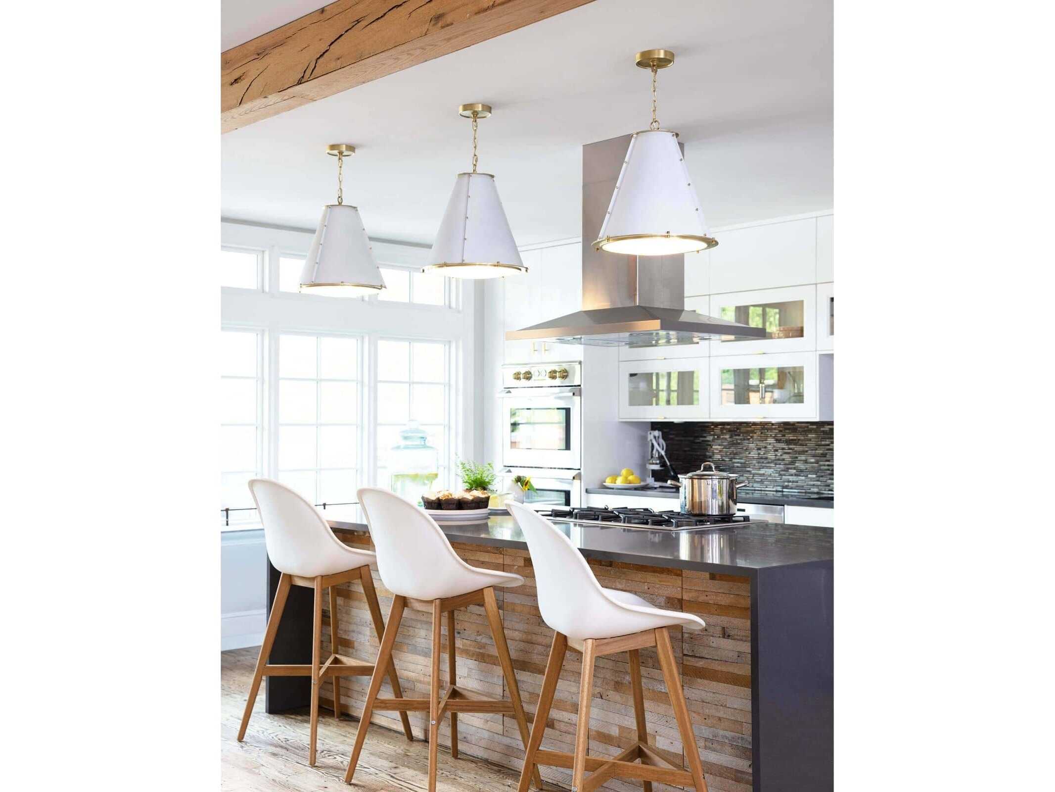 Regina Andrew French Maid 1-Light White Pendant