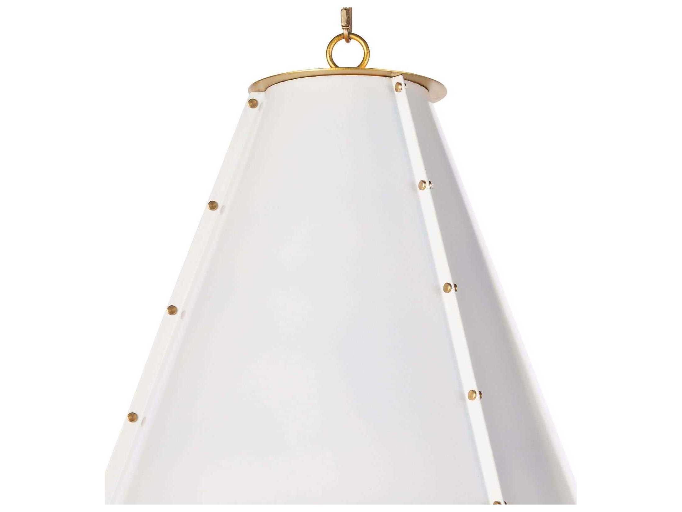 Regina Andrew French Maid 1-Light White Pendant