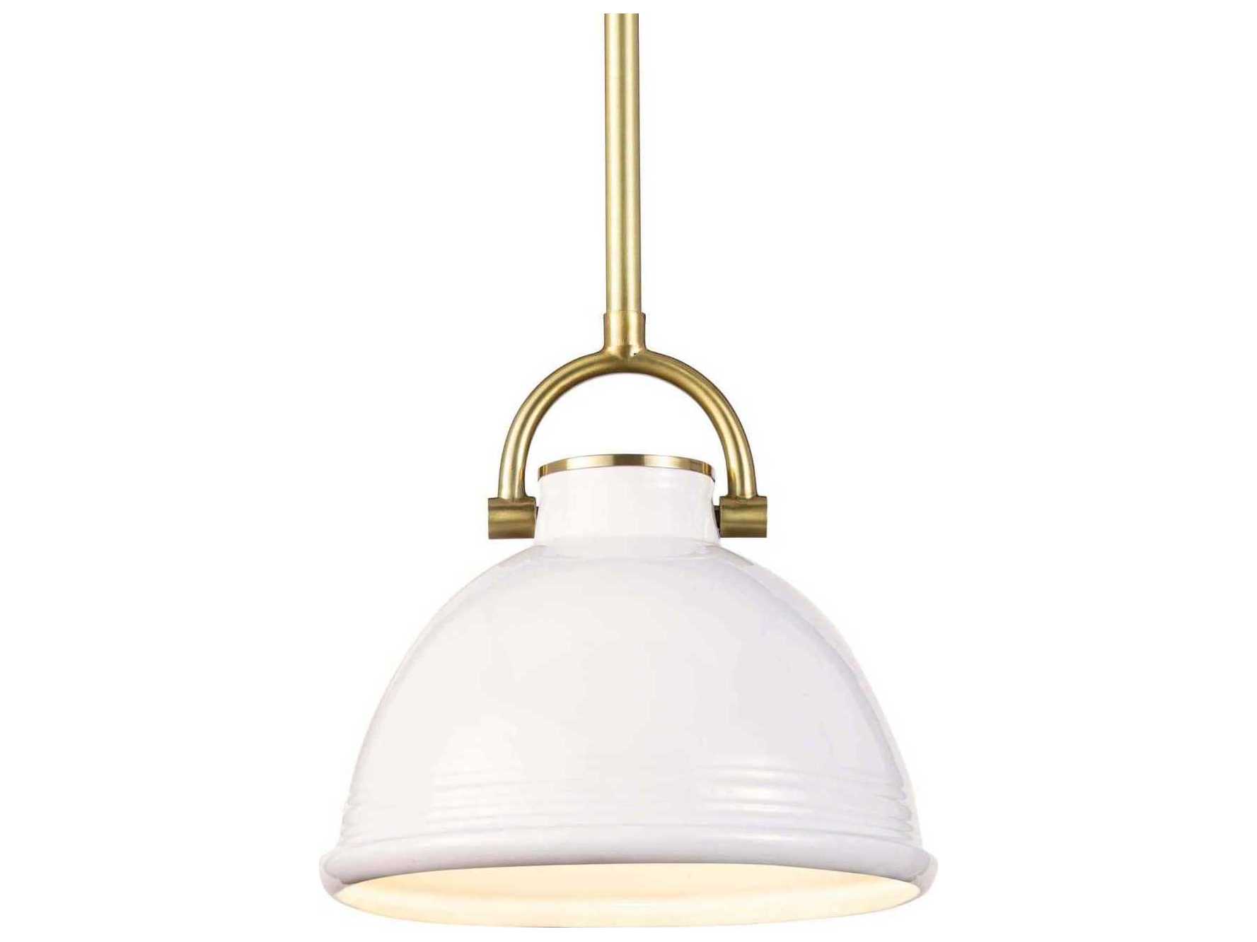 Regina Andrew Eloise 1-Light White Bell Mini Pendant