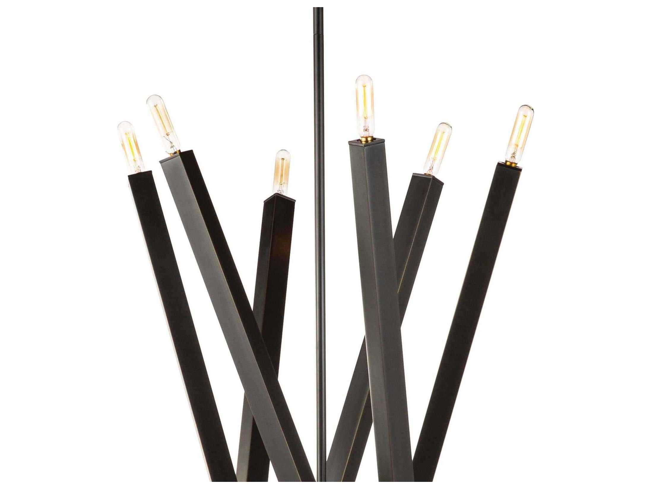 Regina Andrew Viper 12-Light Oil Rubbed Bronze Sputnik Chandelier