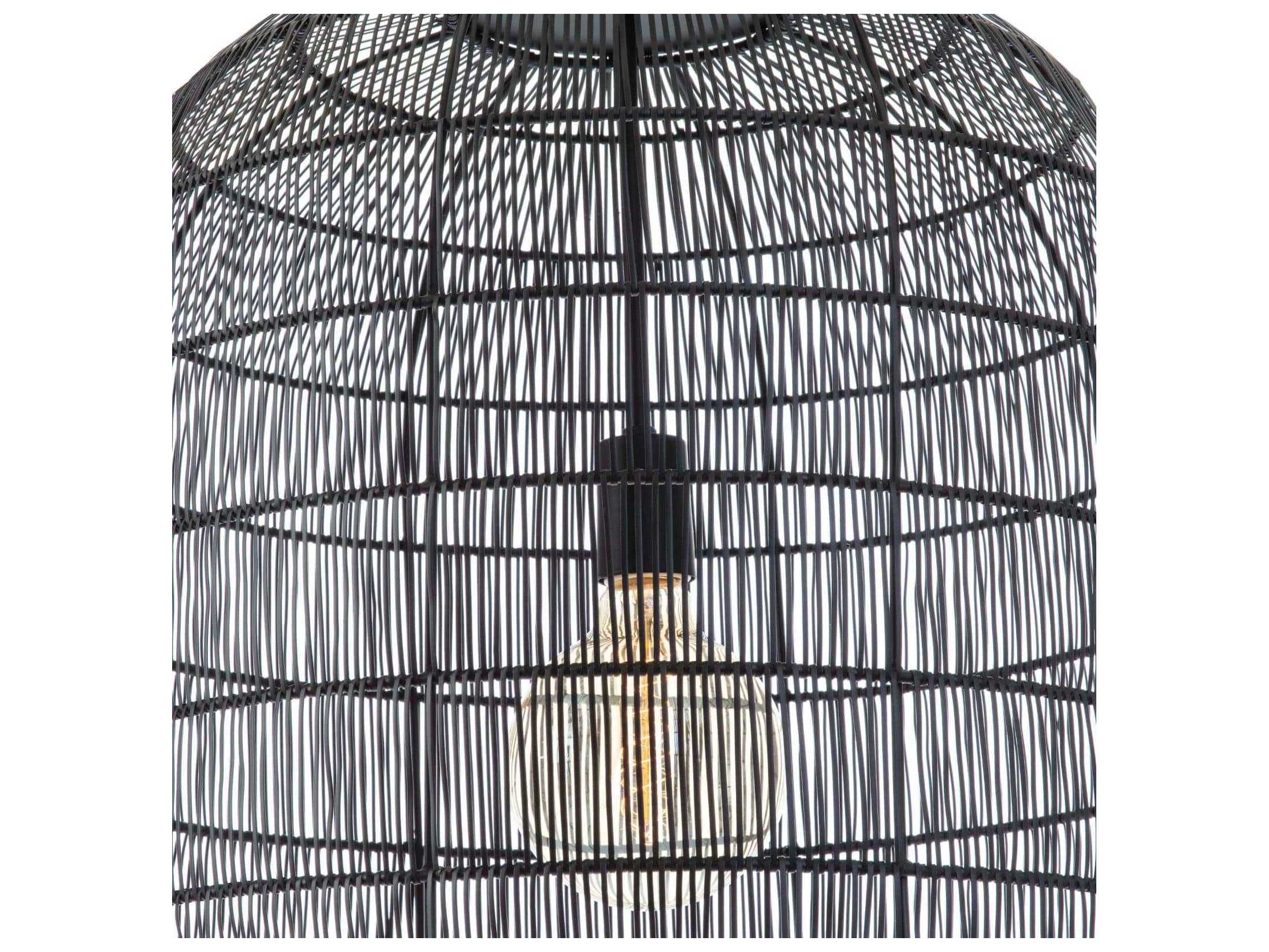 Regina Andrew 1-Light Black Pendant