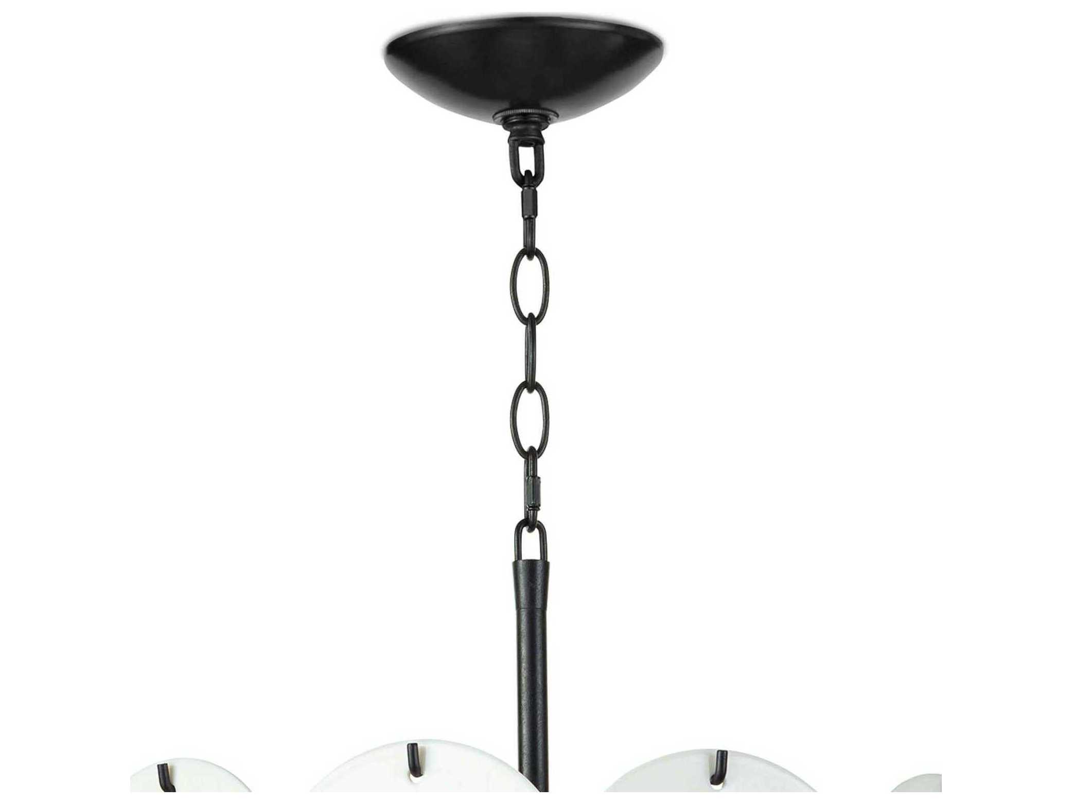 Regina Andrew 4-Light White Glass Pendant