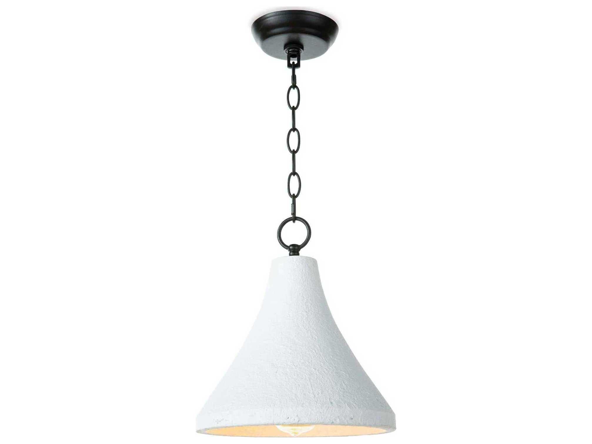 Regina Andrew Billie 1-Light White Mini Pendant