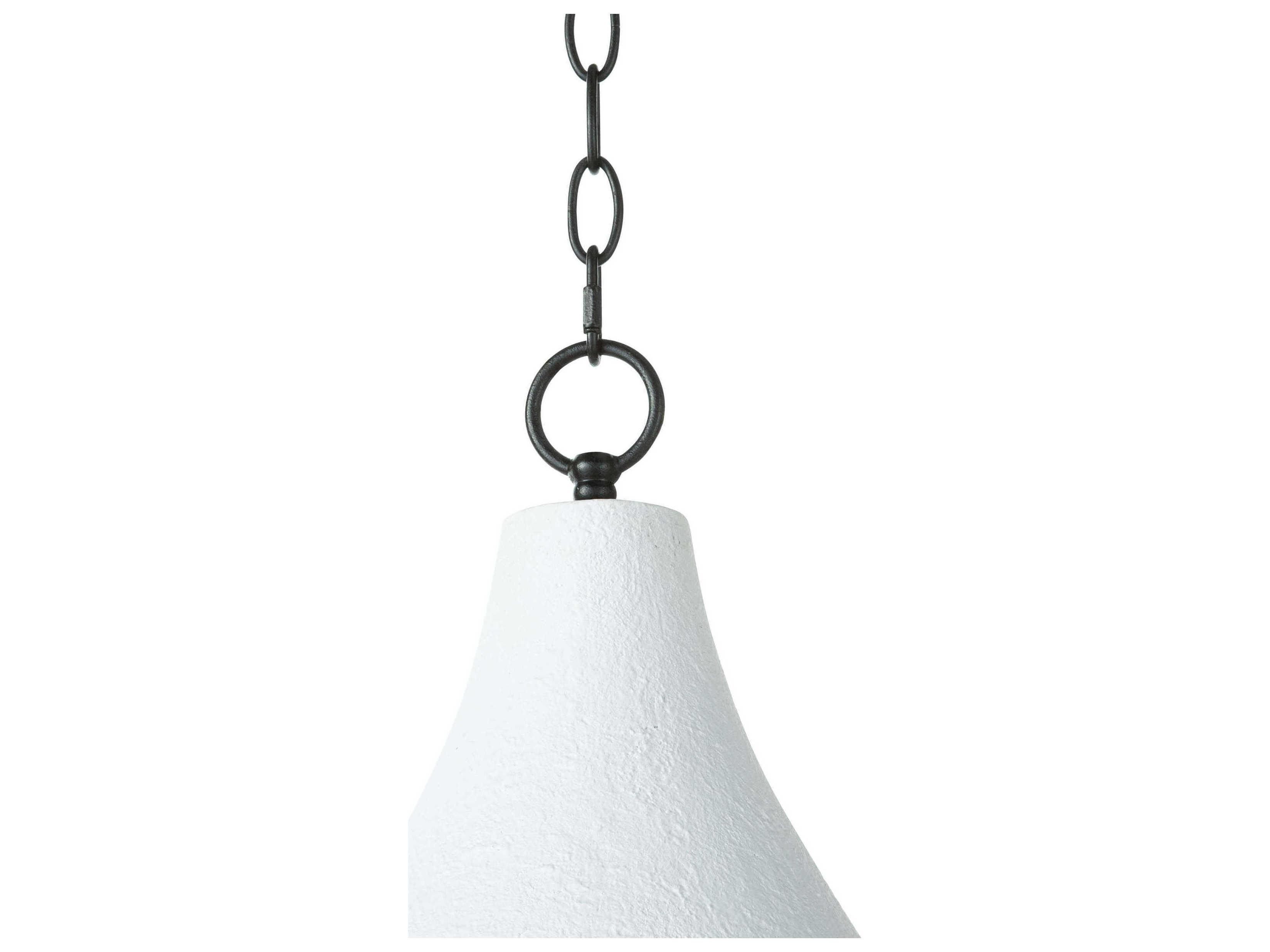 Regina Andrew Billie 1-Light White Mini Pendant