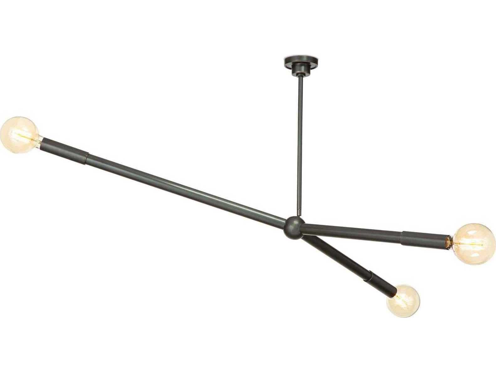 Regina Andrew Talon 3-Light Oil Rubbed Bronze Globe Chandelier