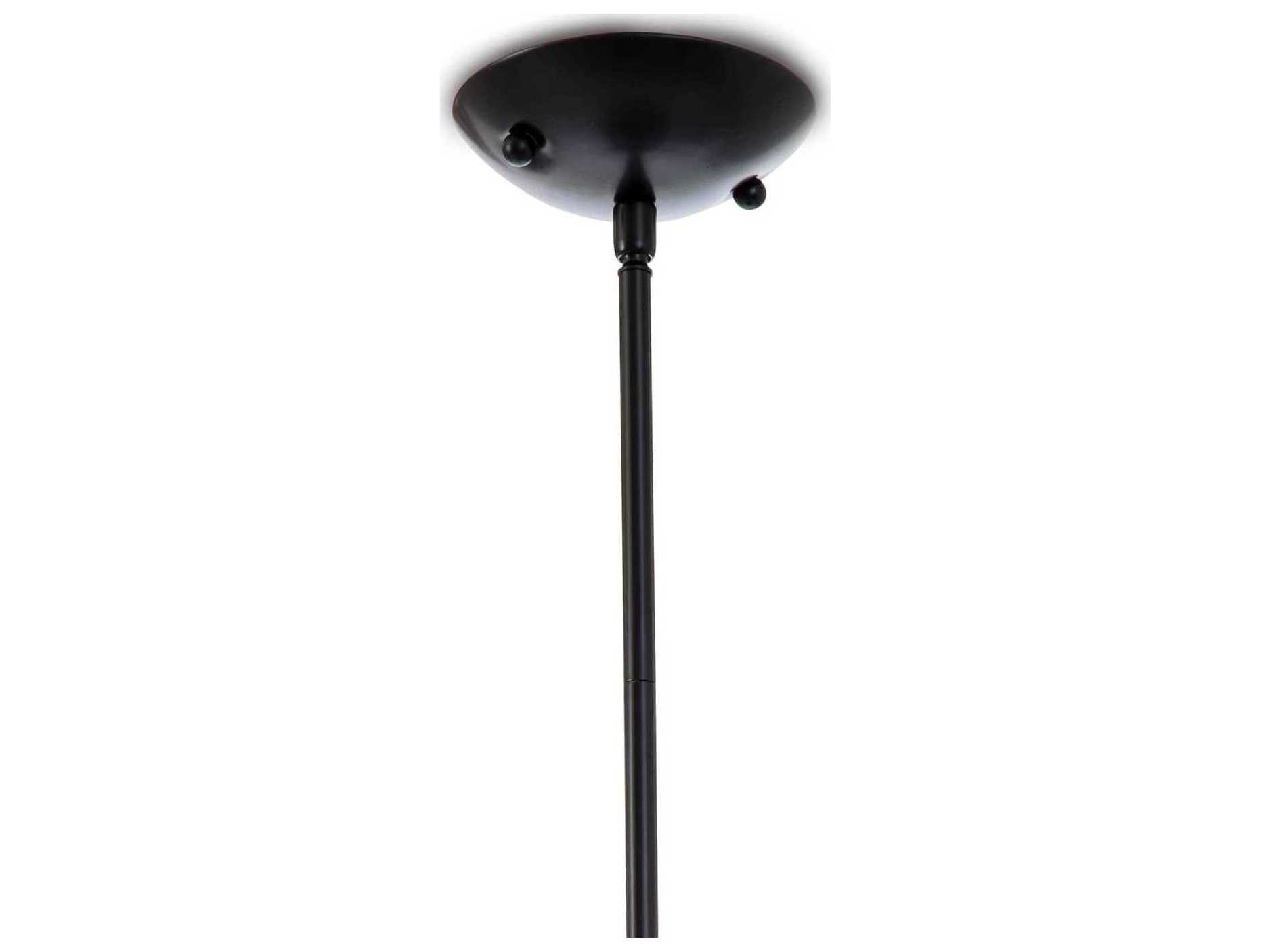 Regina Andrew 1-Light Ebony Black Bell Pendant