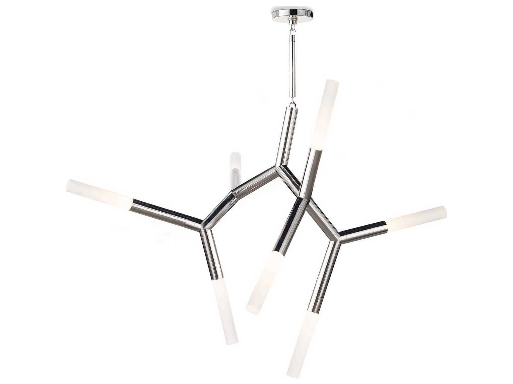 Regina Andrew Traveler 7-Light Polished Nickel Chandelier