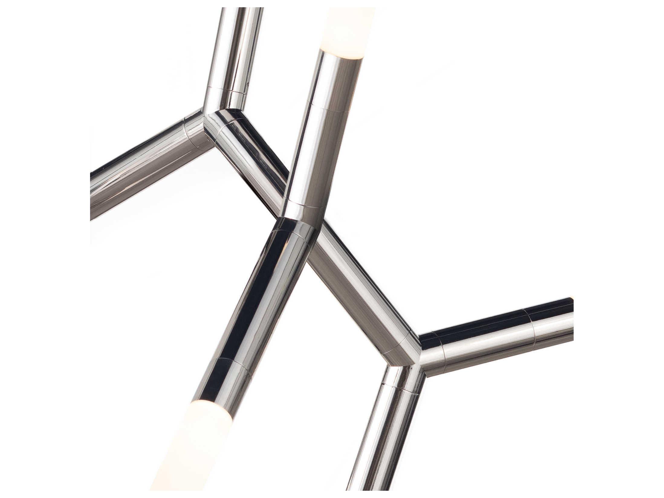 Regina Andrew Traveler 7-Light Polished Nickel Chandelier