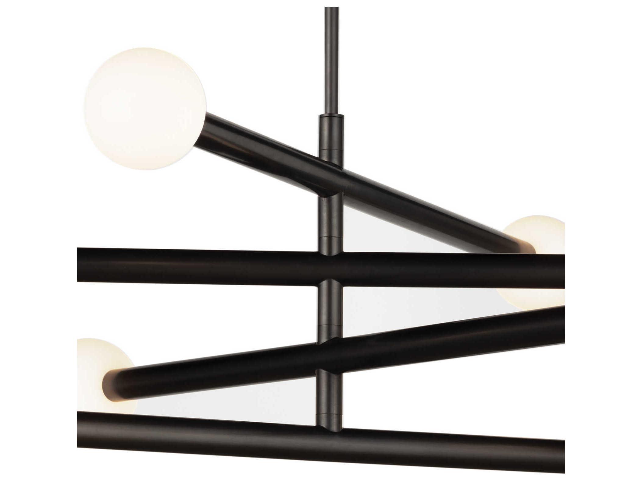 Regina Andrew Beaubien 8-Light Oil Rubbed Bronze Globe Sputnik Chandelier