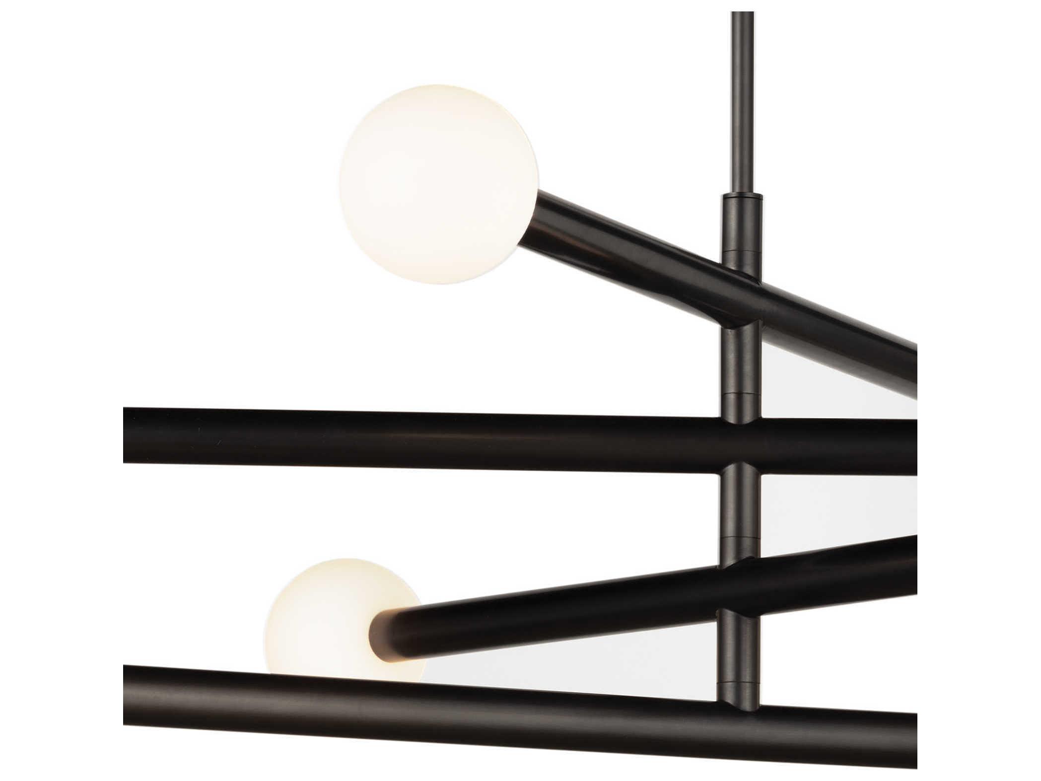 Regina Andrew Beaubien 8-Light Oil Rubbed Bronze Globe Sputnik Chandelier