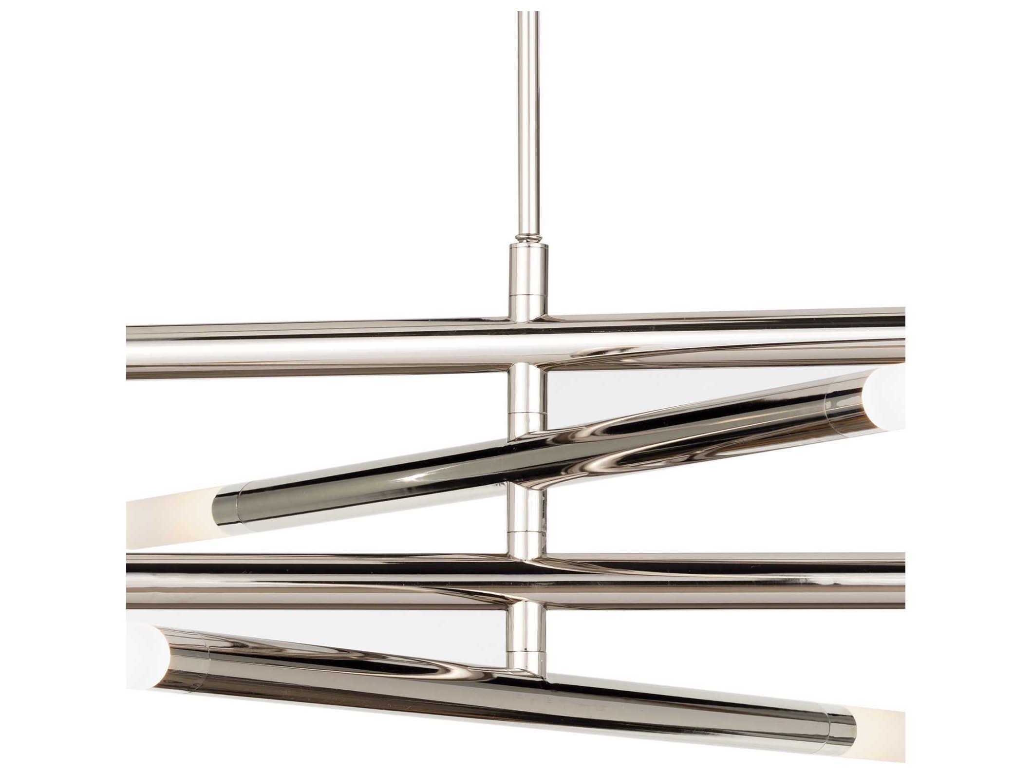 Regina Andrew Wick 8-Light Polished Nickel Chandelier