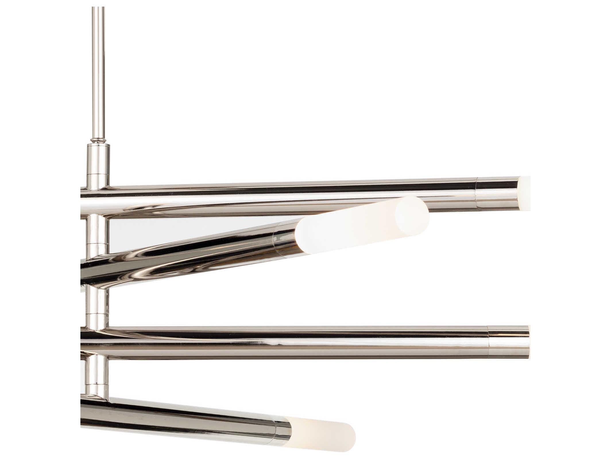 Regina Andrew Wick 8-Light Polished Nickel Chandelier