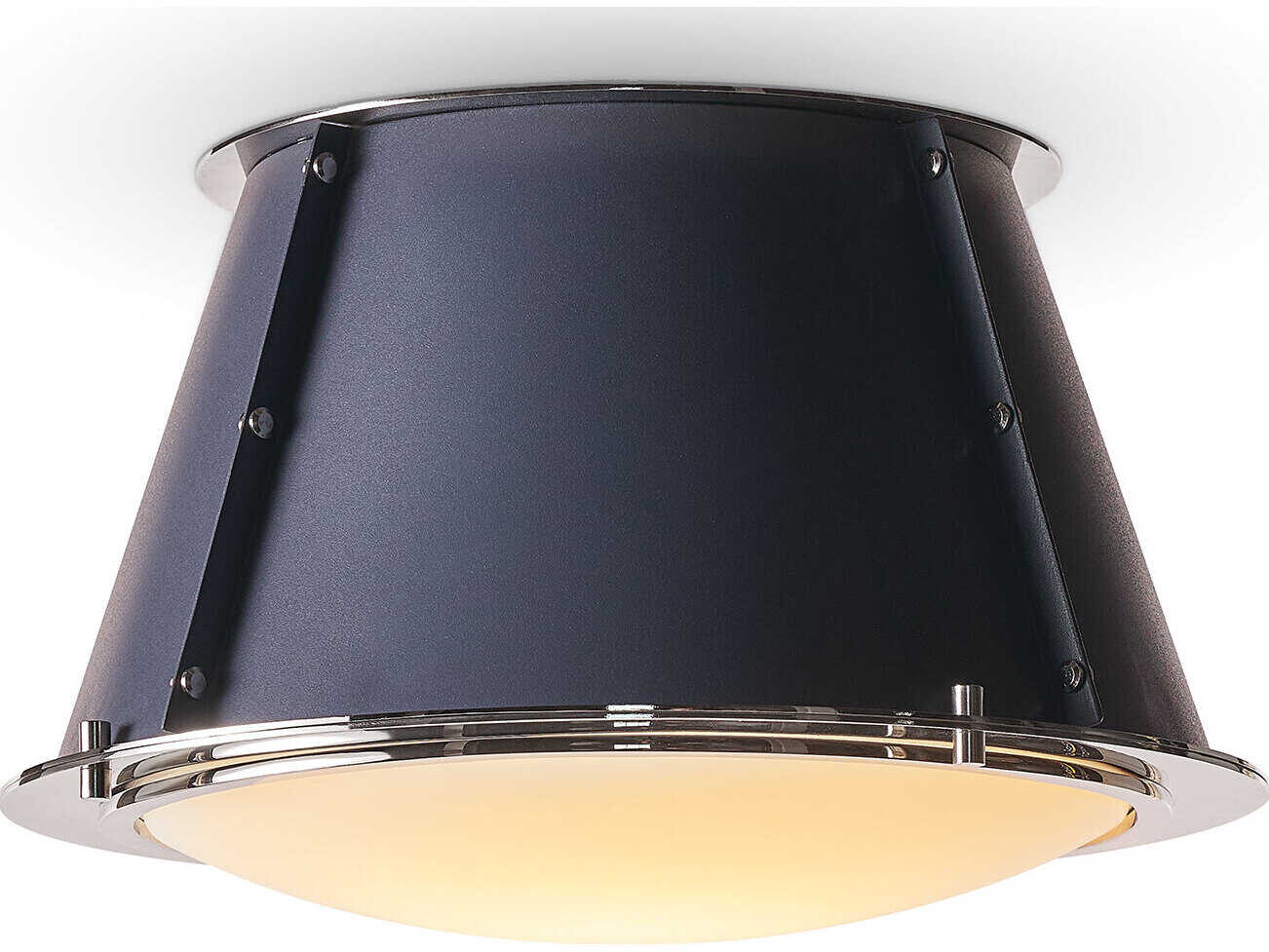 Regina Andrew French Maid 1-Light Blue Flush Mount