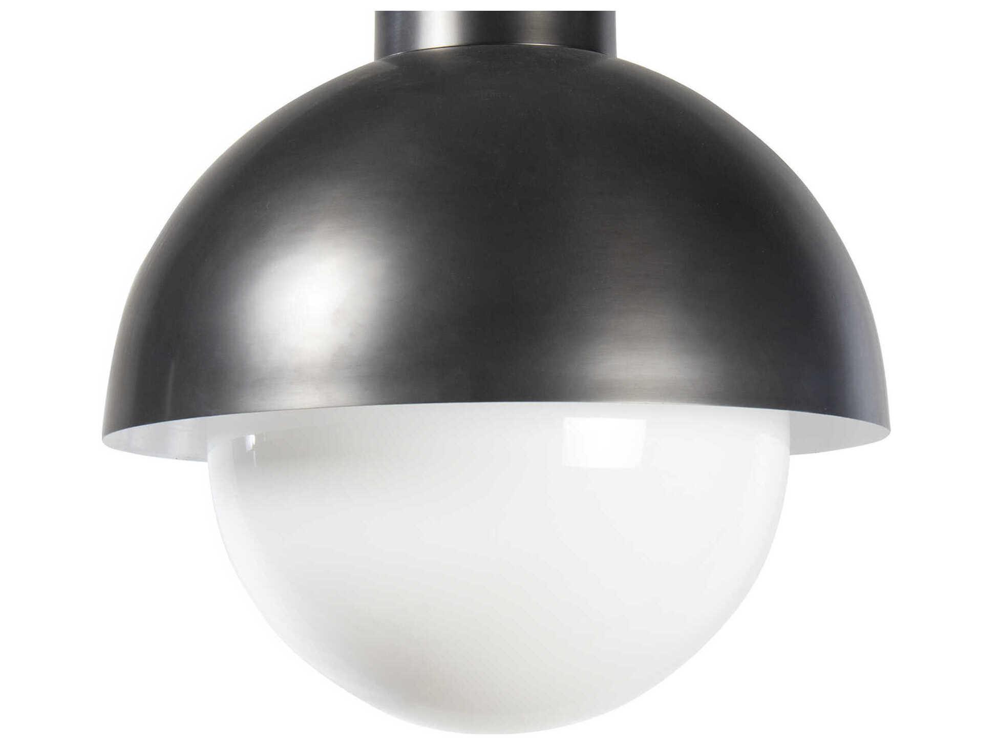 Regina Andrew Montreux 1-Light Oil Rubbed Bronze Glass Globe Round Pendant