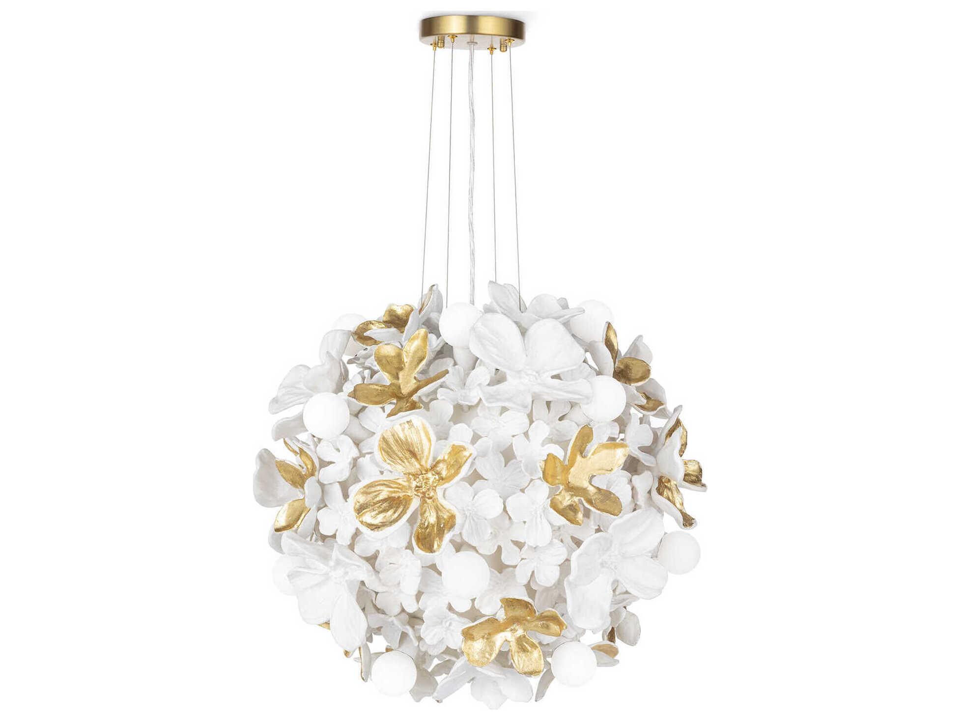 Regina Andrew Dogwood 17-Light White Pendant