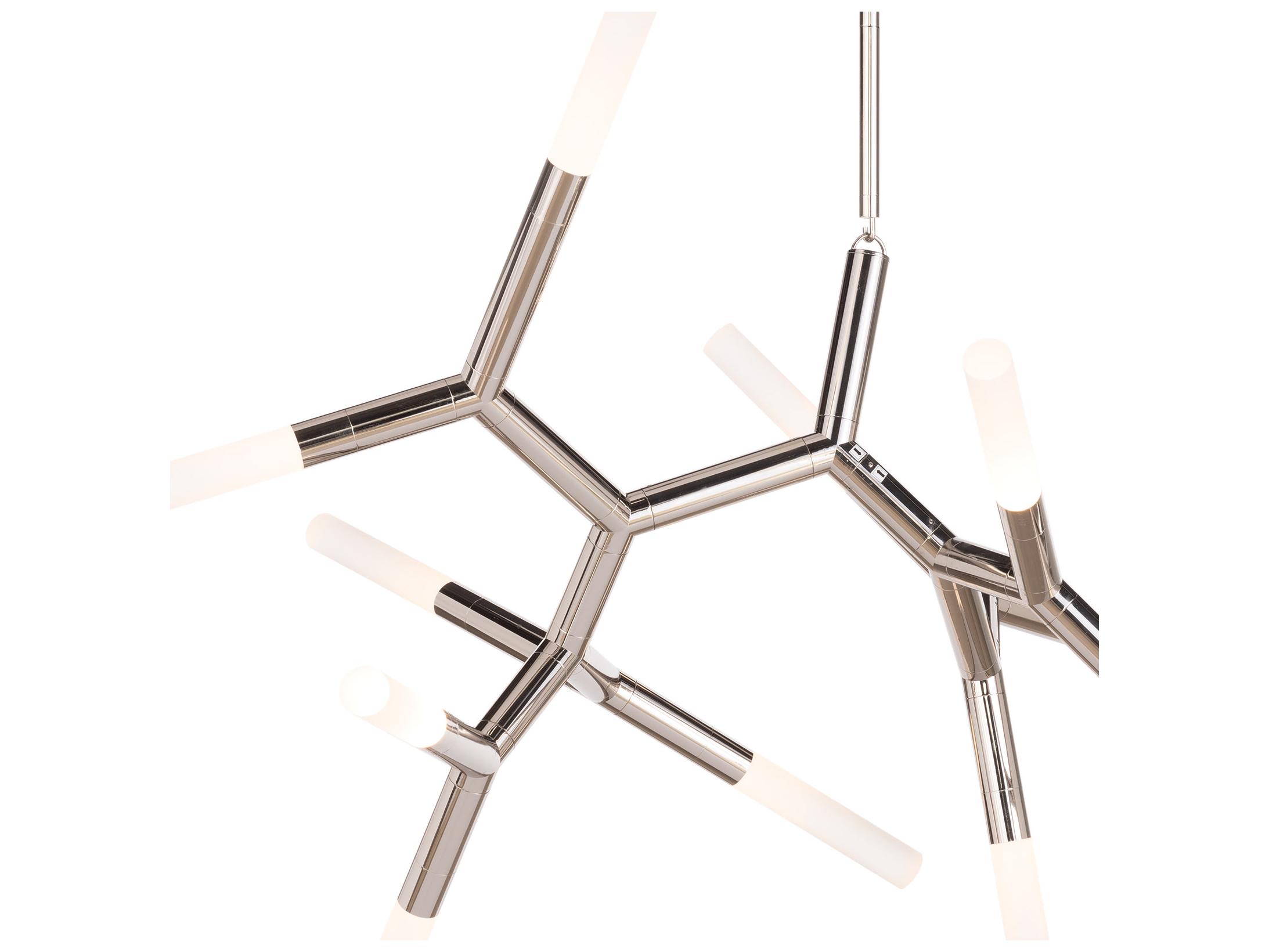 Regina Andrew Traveler 13-Light Polished Nickel Chandelier