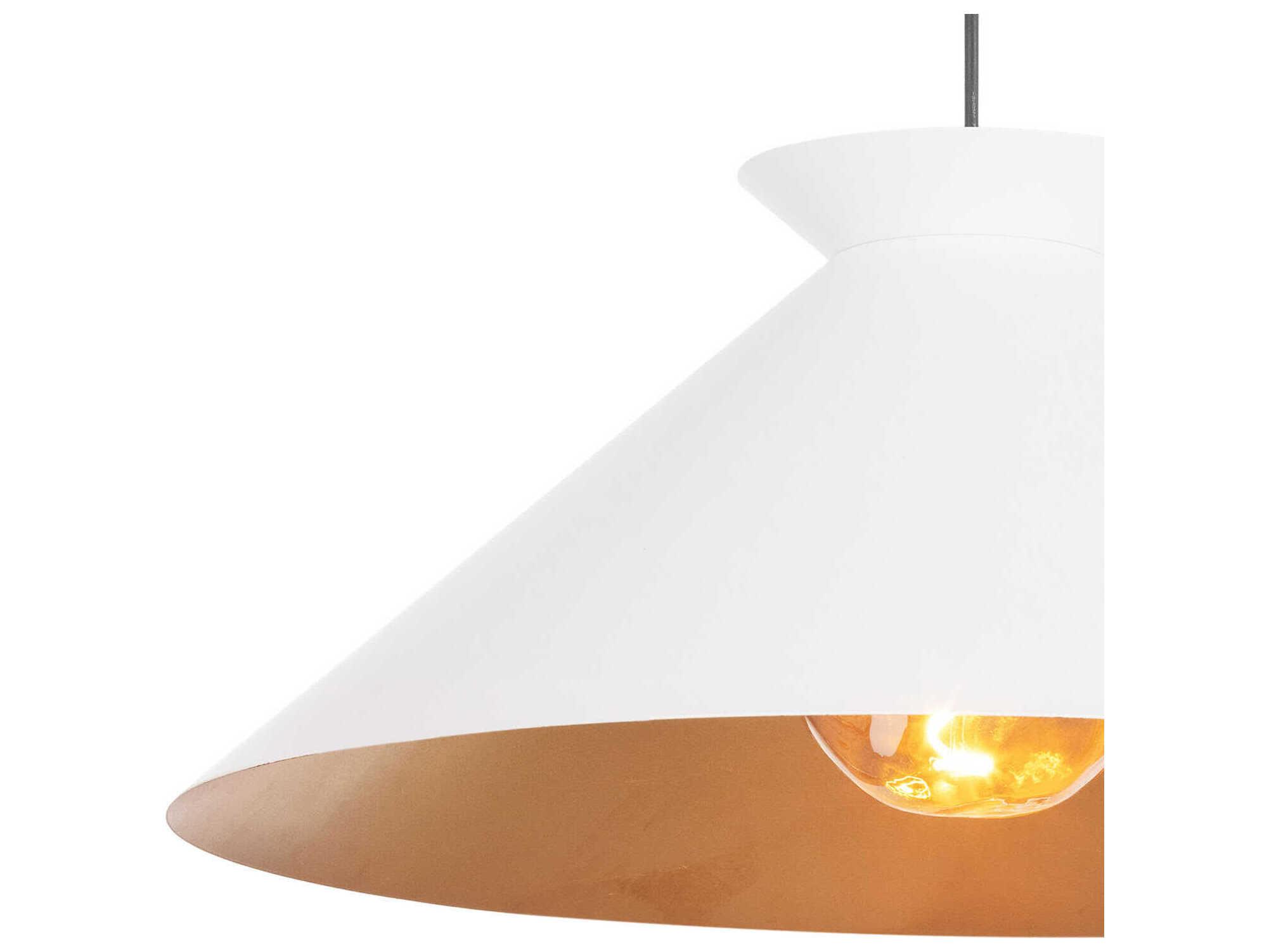 Regina Andrew Viggo 1-Light White Pendant