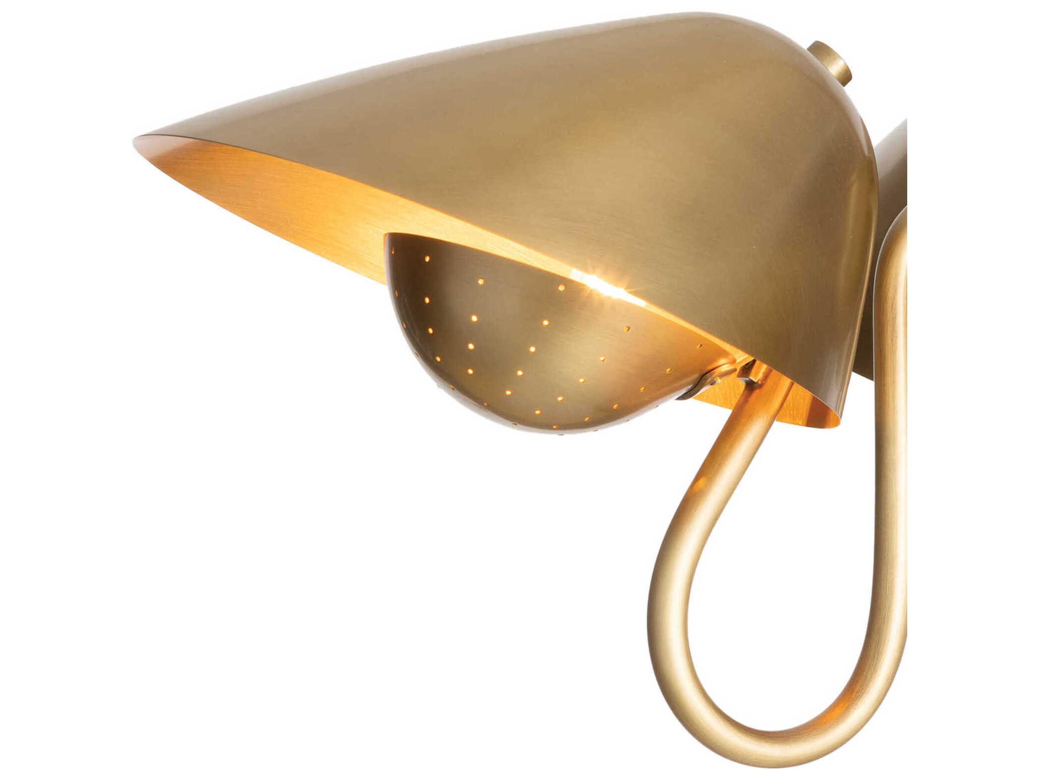 Regina Andrew Keaton 3-Light Natural Brass Pendant