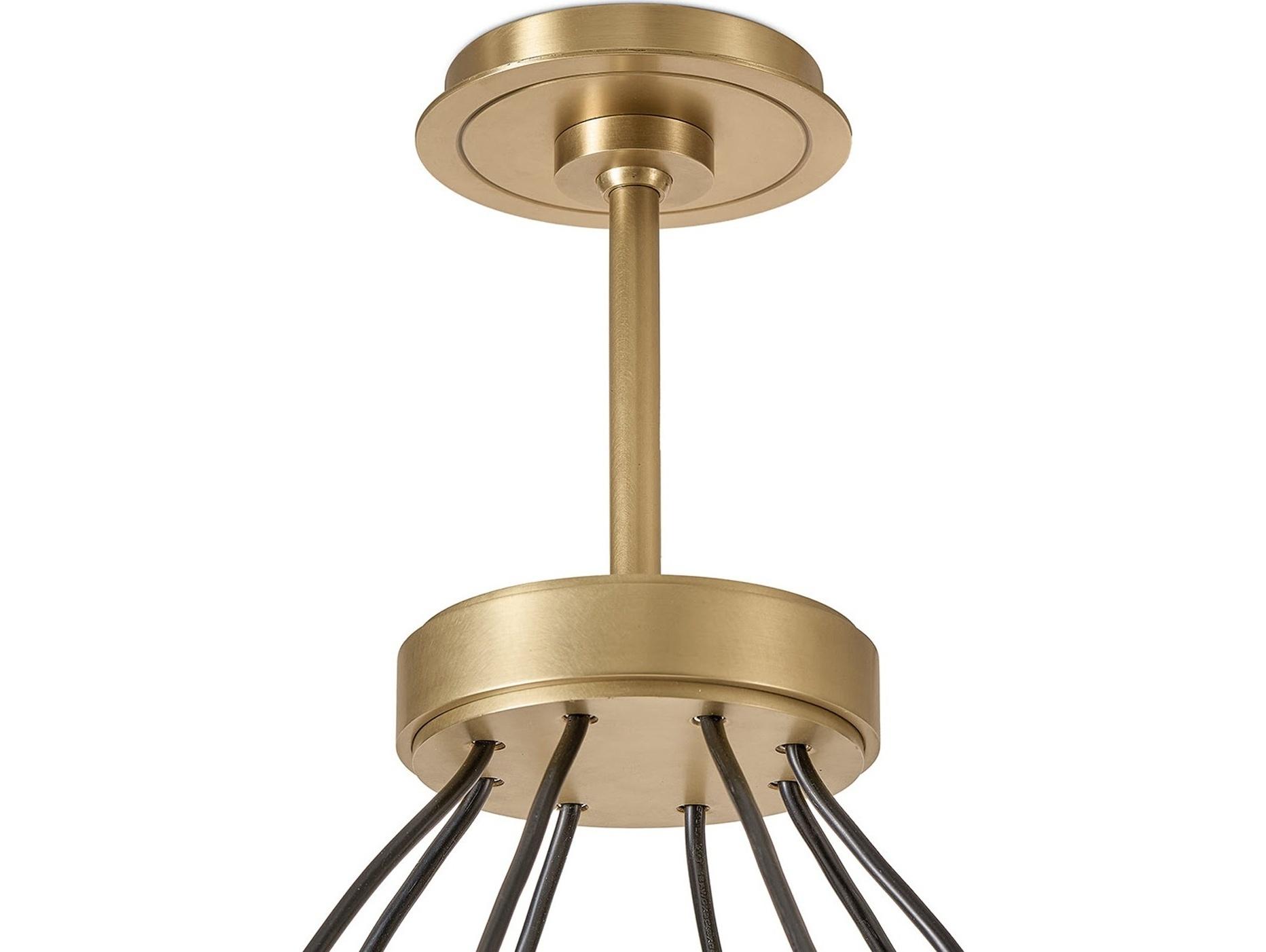 Regina Andrew Dixon 8-Light White Brass Chandelier
