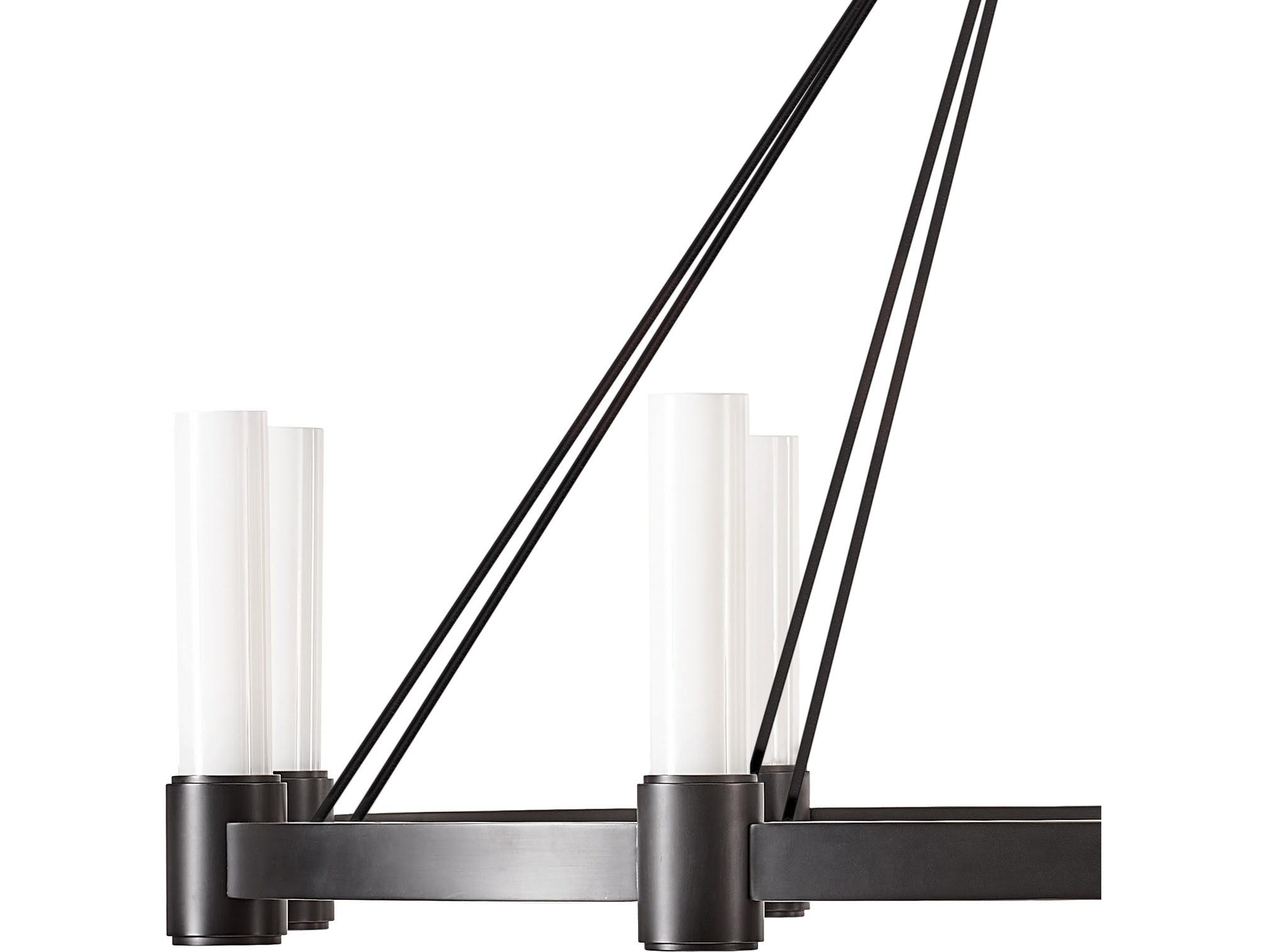 Regina Andrew Dixon 8-Light White Bronze Chandelier