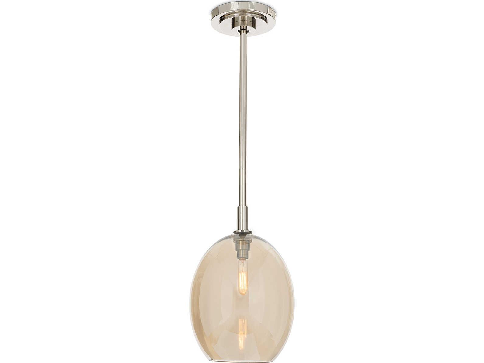 Regina Andrew Artemis 1-Light Polished Nickel Mini Pendant