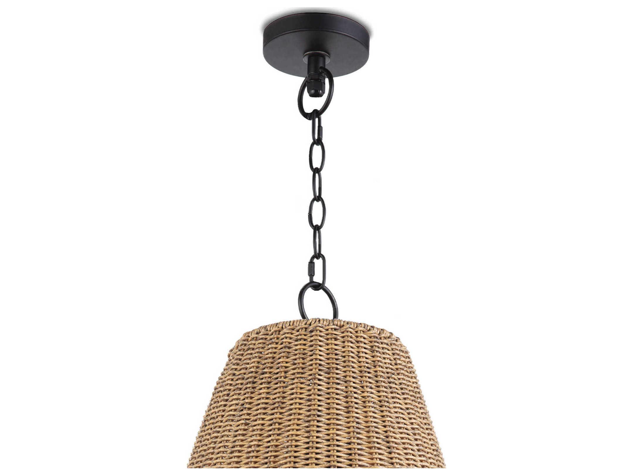 Regina Andrew 1-Light Natural Brown Pendant