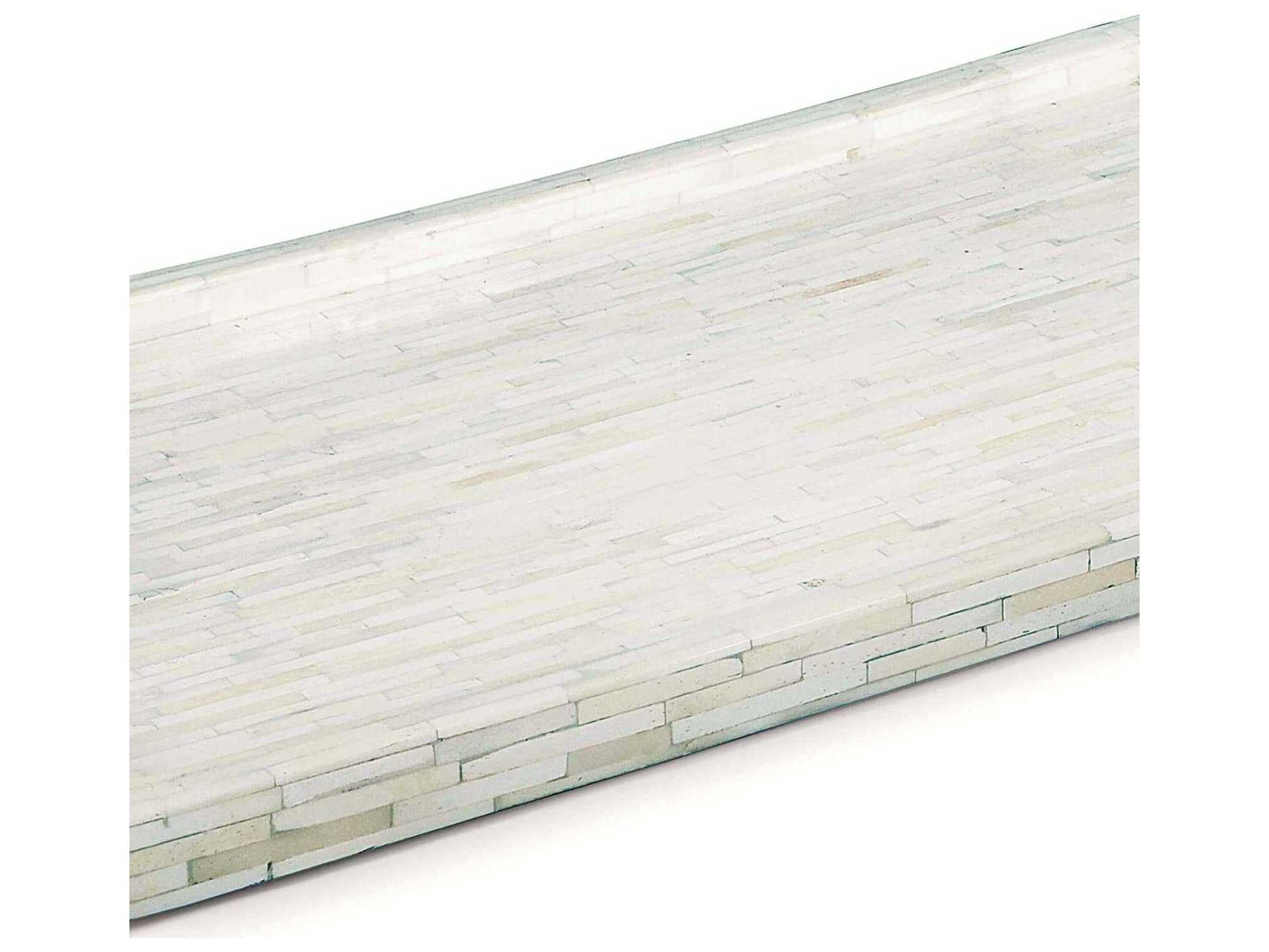 Regina Andrew White Bone and Nickel Serving Tray