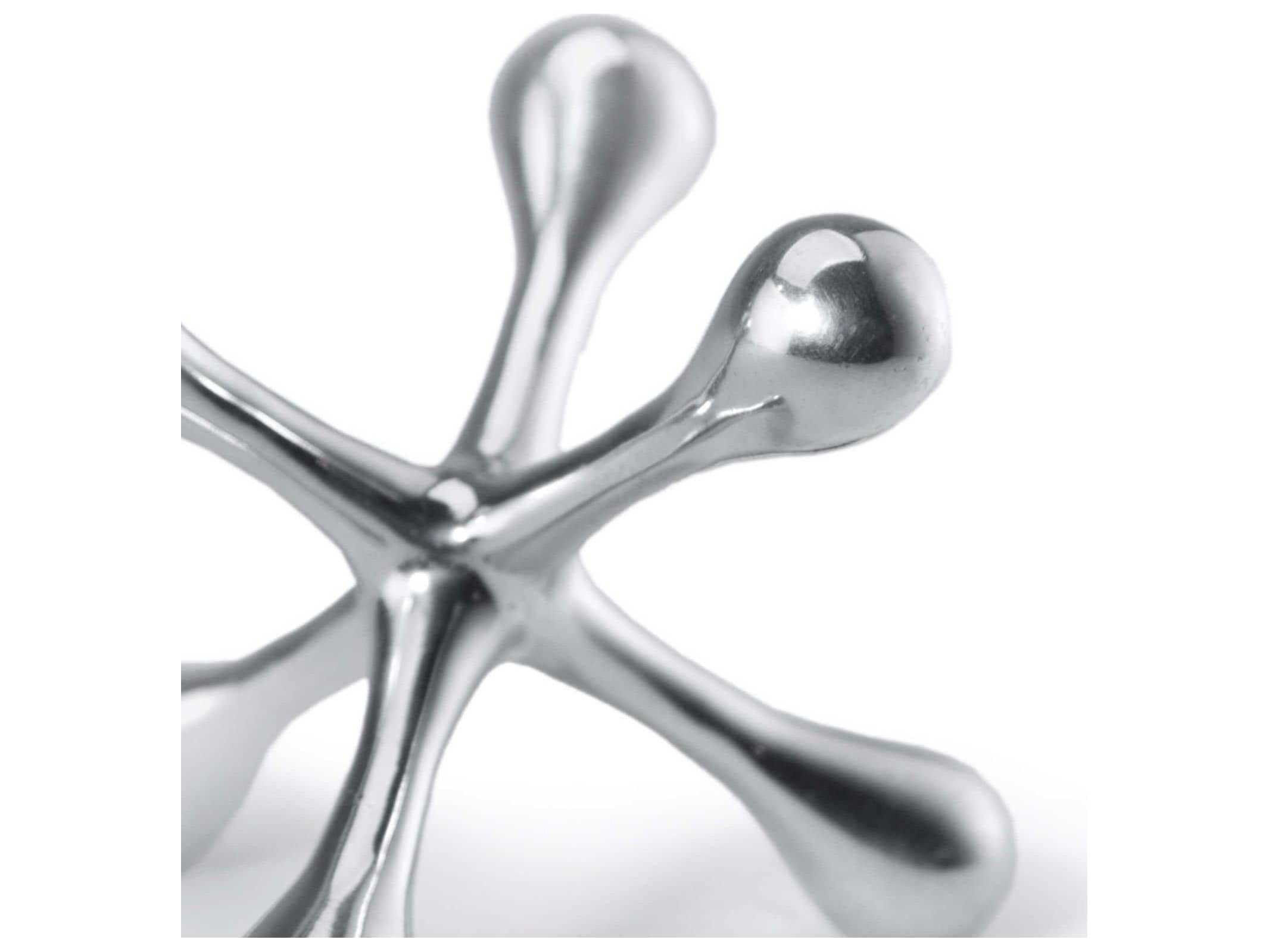 Regina Andrew Polished Nickel 5" Modern Jack