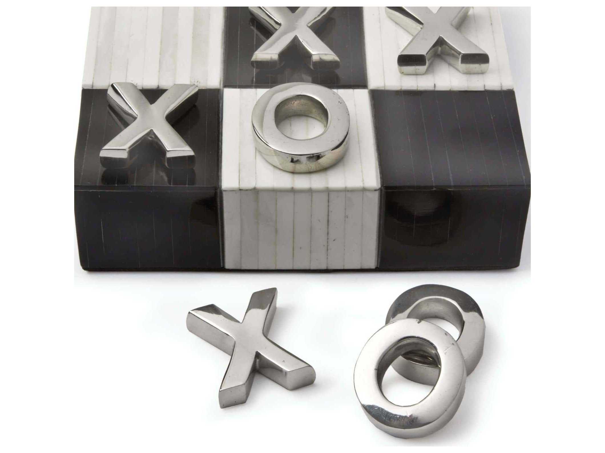 Regina Andrew Nickel Tic Tac Toe Flat Board