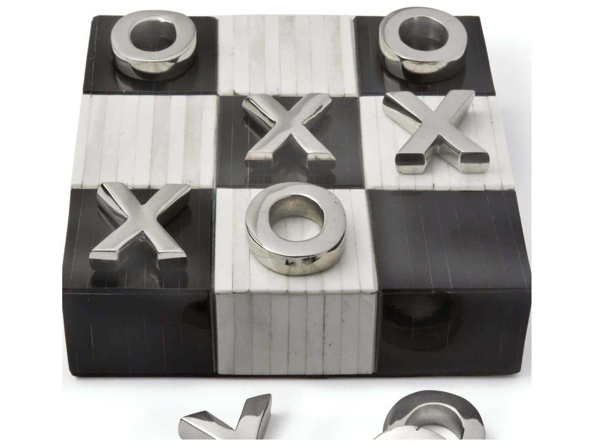 Regina Andrew Nickel Tic Tac Toe Flat Board
