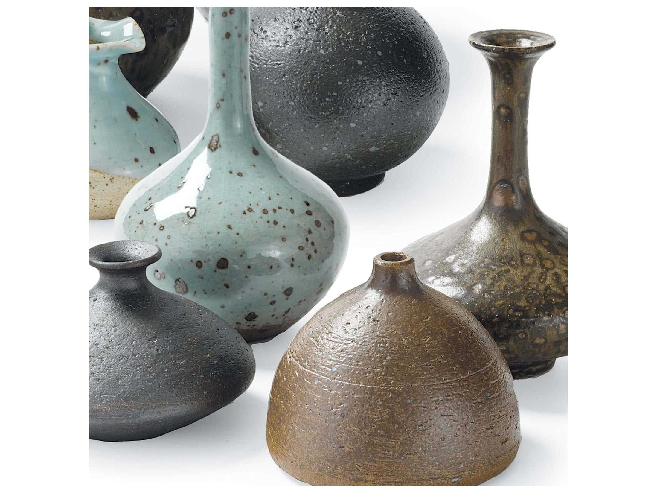 Regina Andrew Natural Porcelain Bud Vase Set of 8