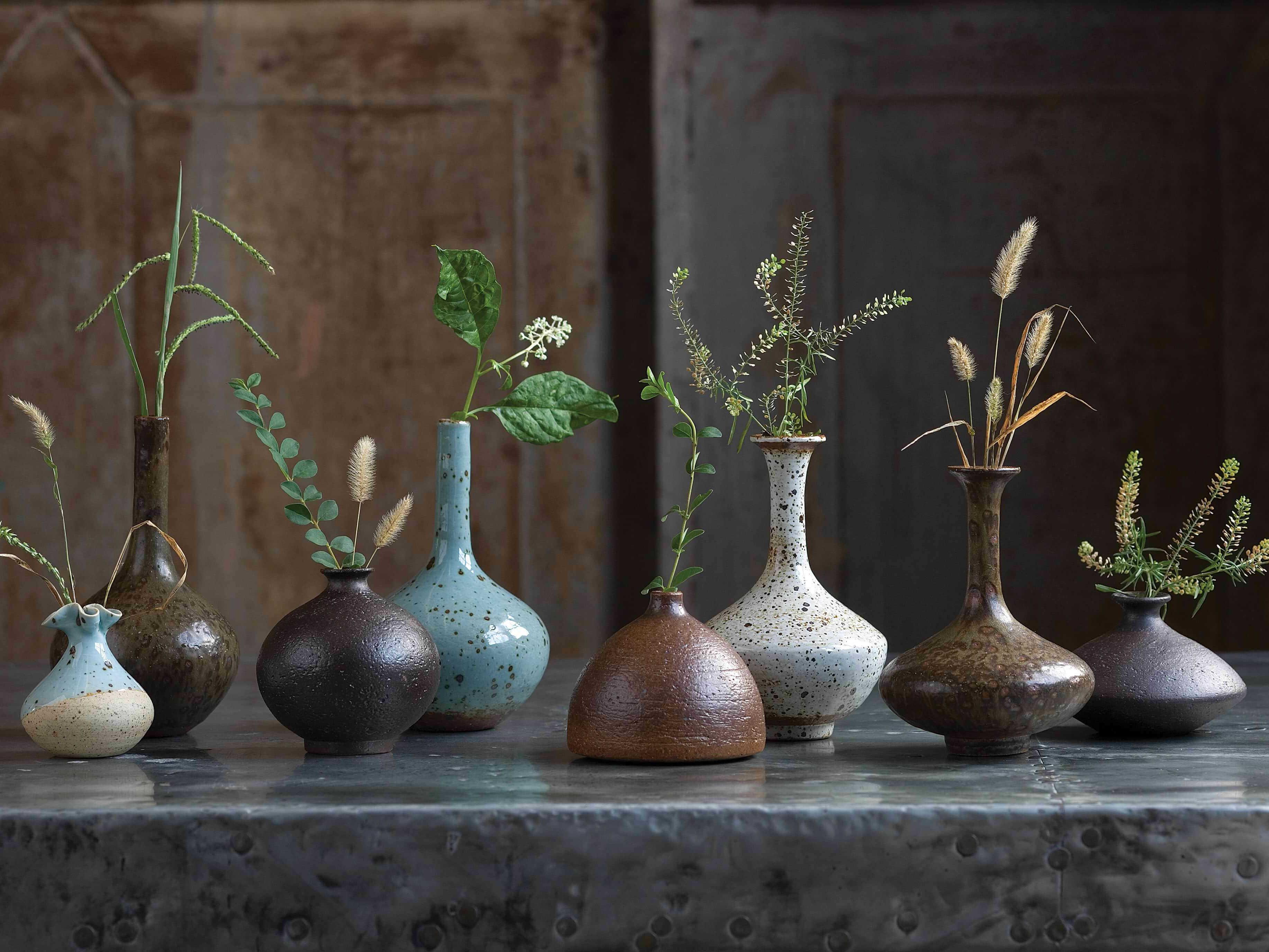 Regina Andrew Natural Porcelain Bud Vase Set of 8