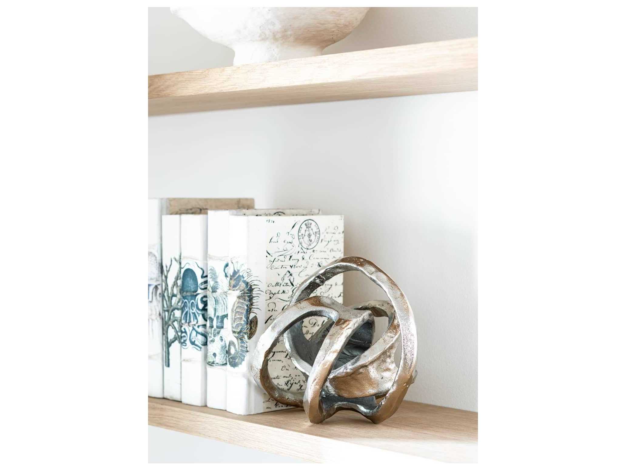 Regina Andrew Polished Nickel Metal Knot