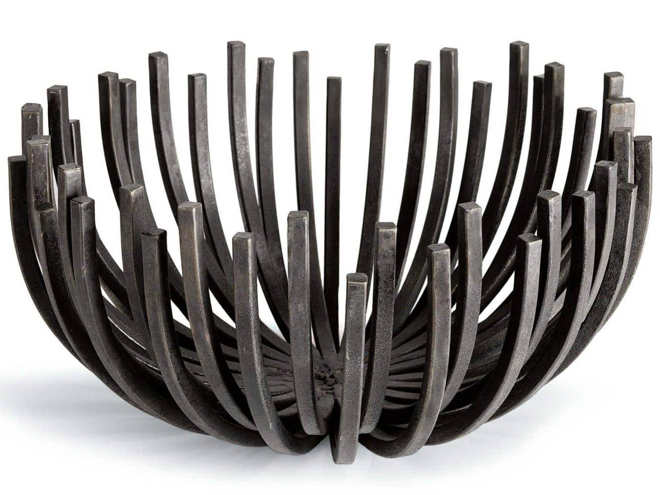 Regina Andrew Blackened Iron Webbed Bowl Circle