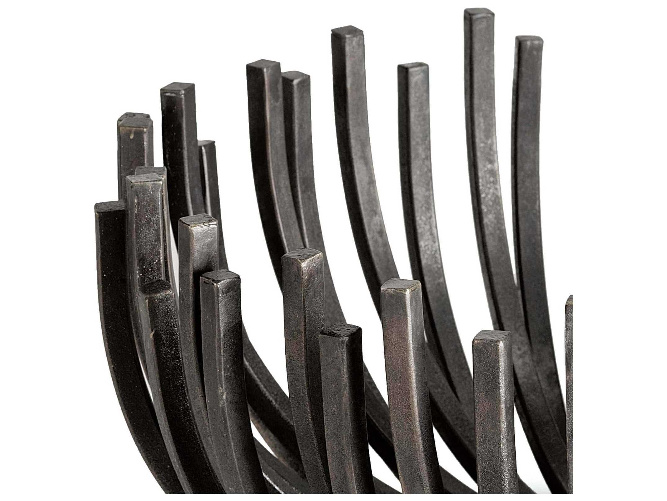 Regina Andrew Blackened Iron Webbed Bowl Circle